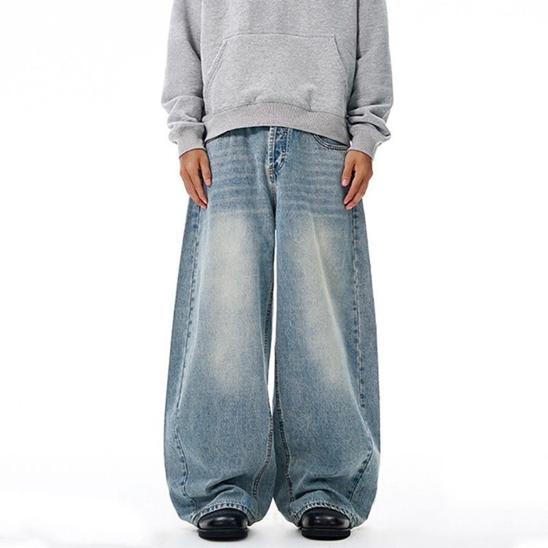 Vintage Men's vintage punk washed distressed scimitar jeans y2k Size US 32 / EU 48 - 1 Thumbnail