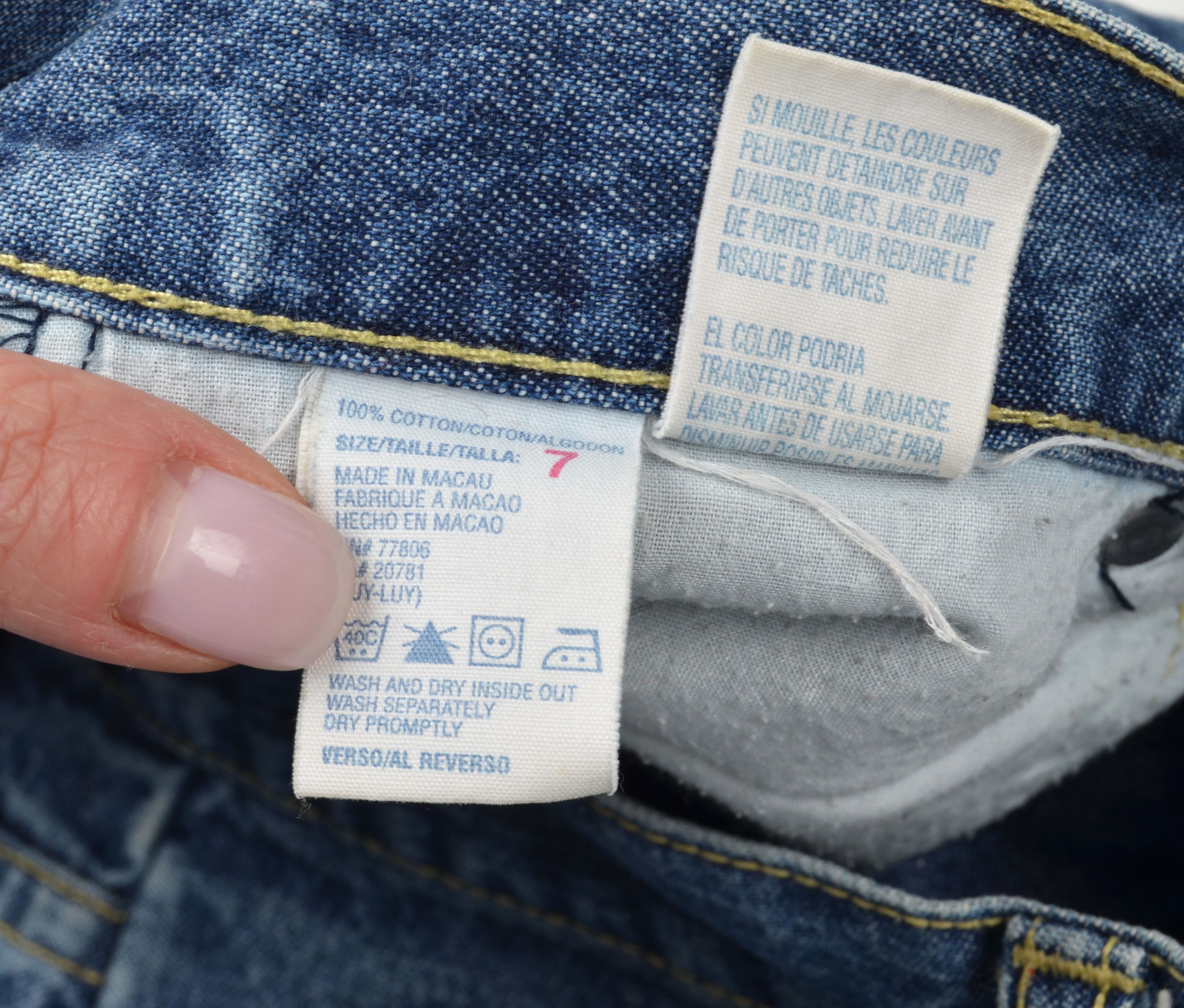 Tommy Hilfiger × Vintage Vintage Tommy Hilfiger Jeans Y2K Denim Skirt Size 30" / US 8 / IT 44 - 6 Thumbnail