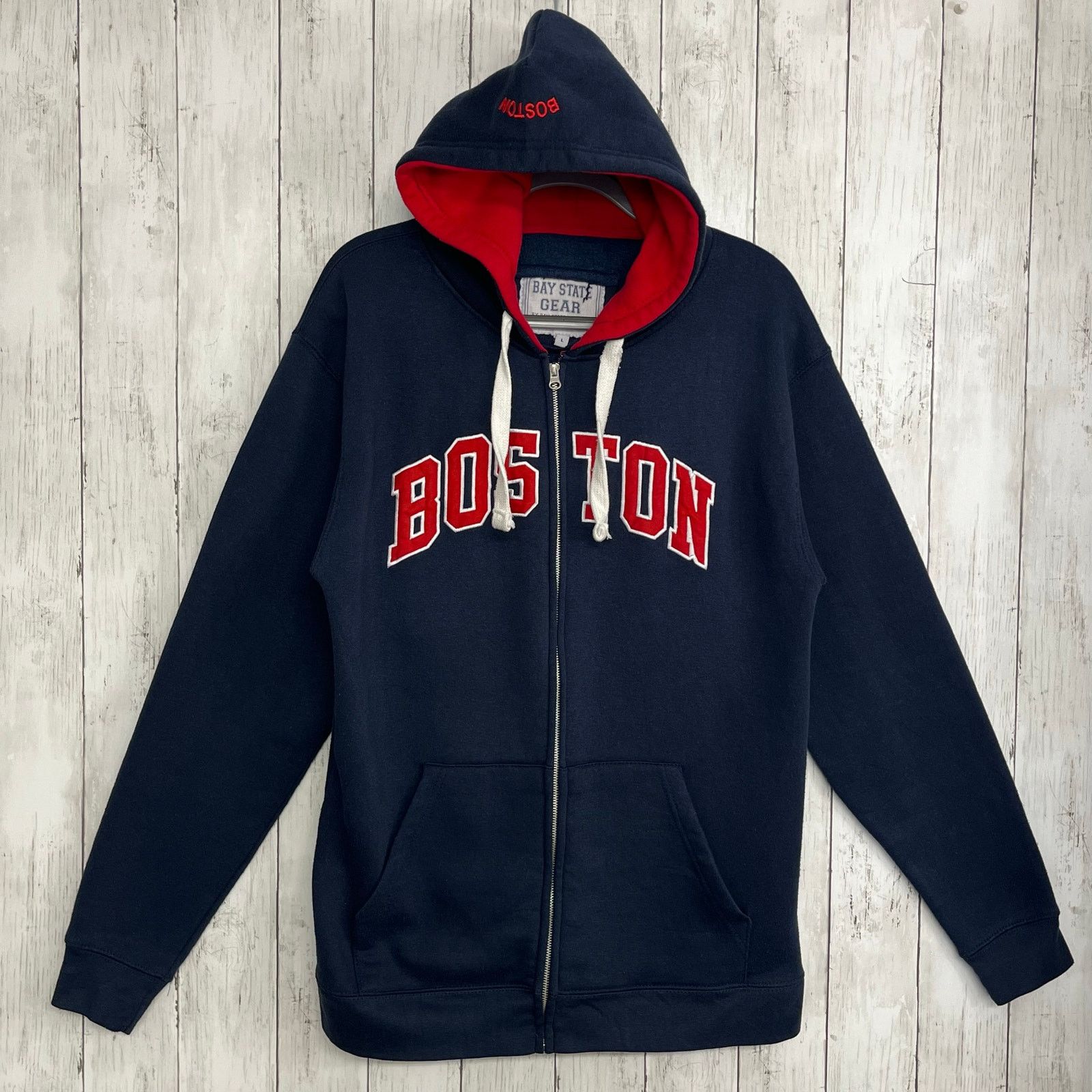 Other Bay State Gear Hooded Full Zip Boston Sweatshirt Size US L / EU 52-54 / 3 - 1 Thumbnail