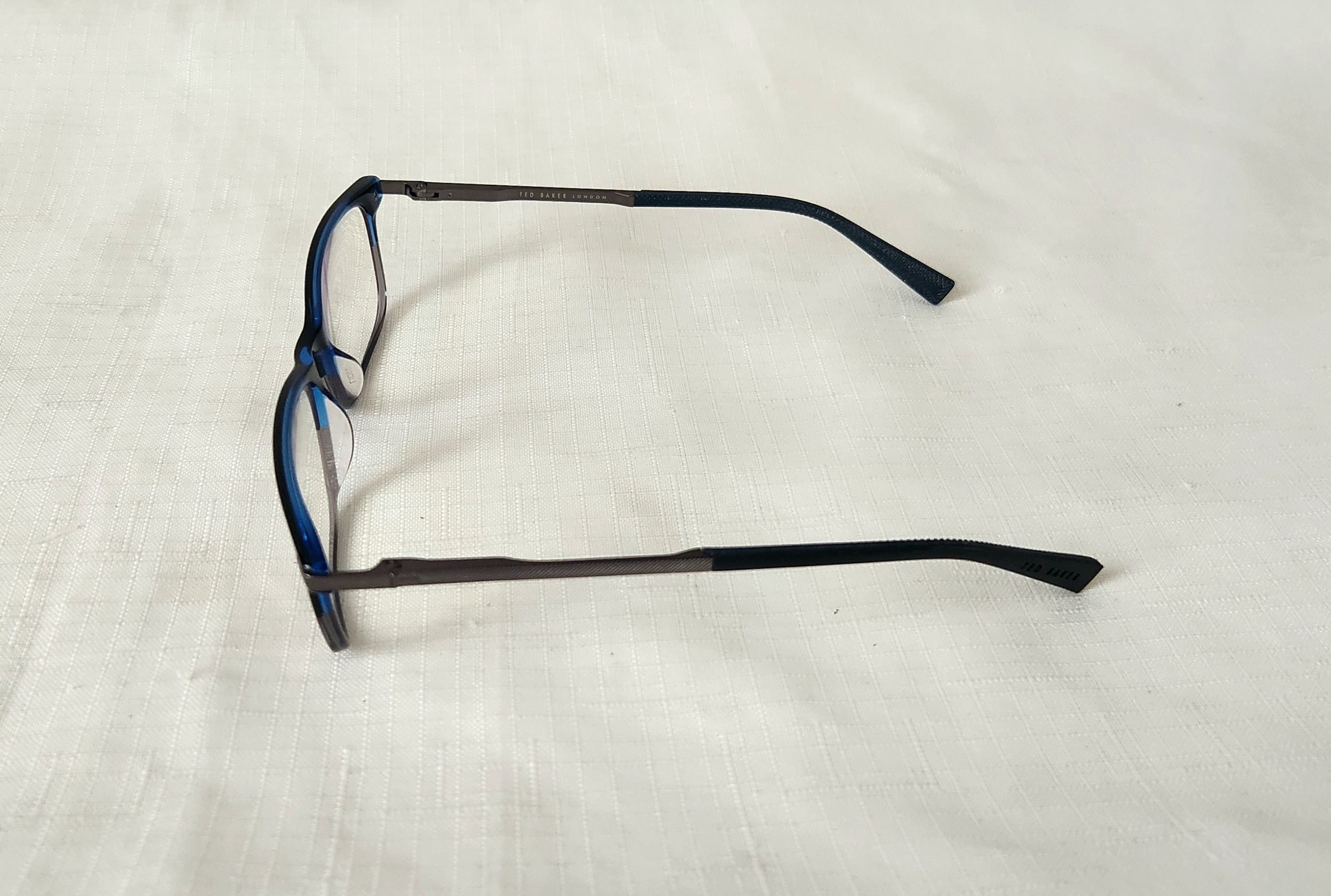 Ted Baker Ted Baker London Eyeglasses Frames Only TFM005 BLK 55-17-140 Size ONE SIZE - 3 Thumbnail