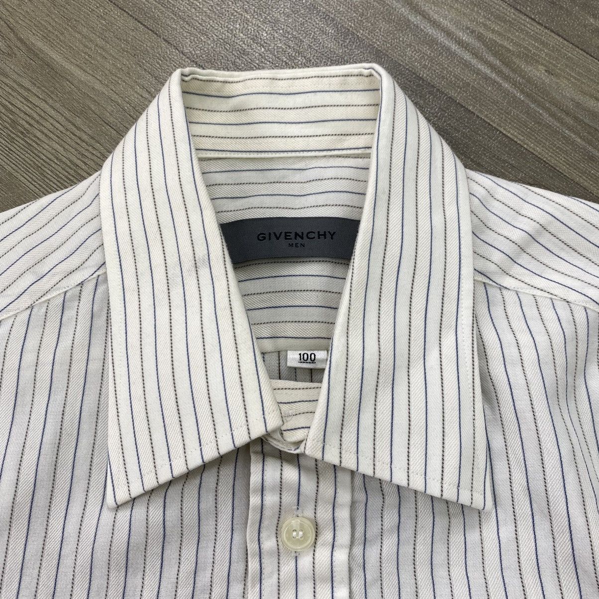 Givenchy SS07 Givenchy Men Striped Long Shirt Luxury Size M / US 6-8 / IT 42-44 - 4 Thumbnail