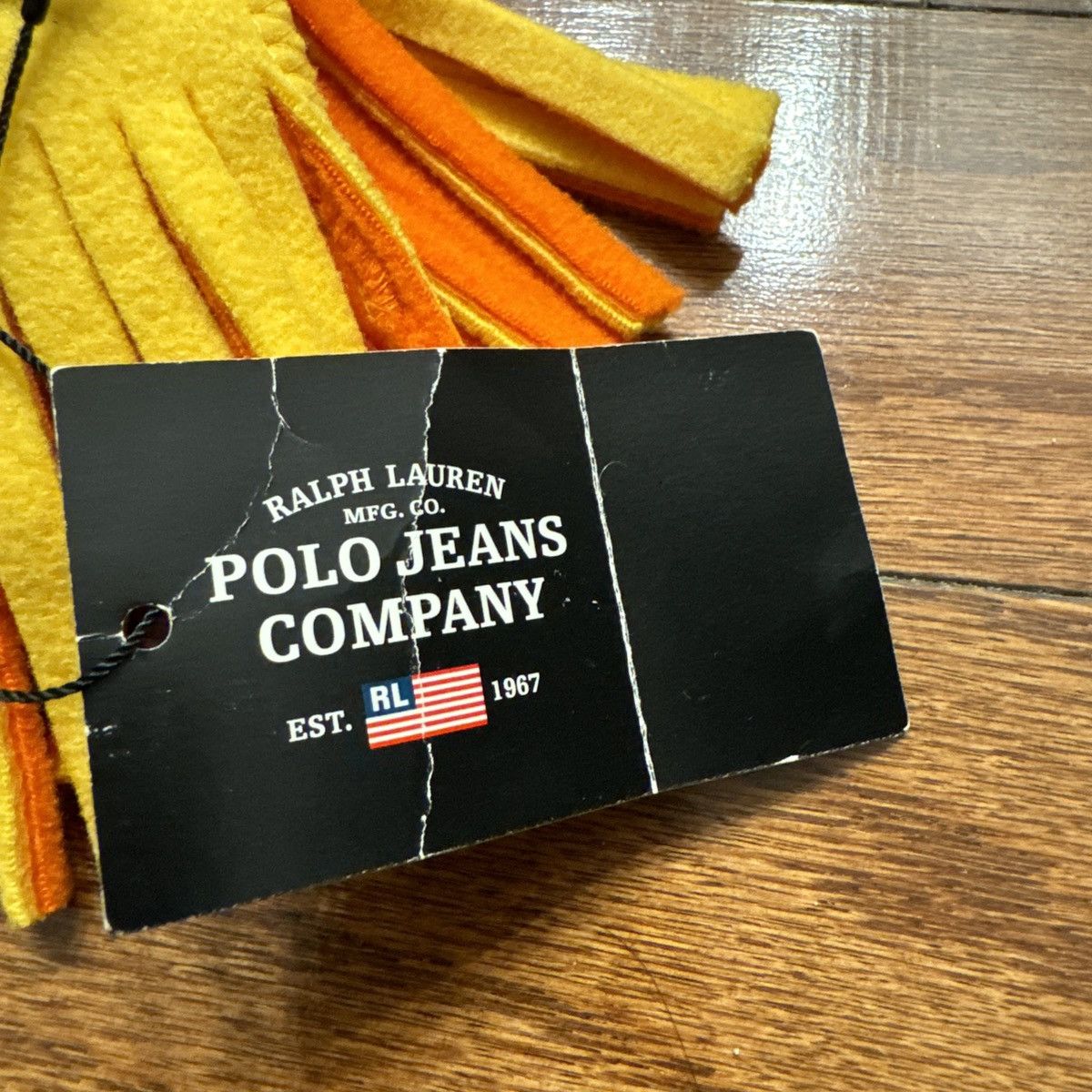 Polo Ralph Lauren Polo Jeans by Ralph Lauren Fleece Scarf Size ONE SIZE - 4 Thumbnail