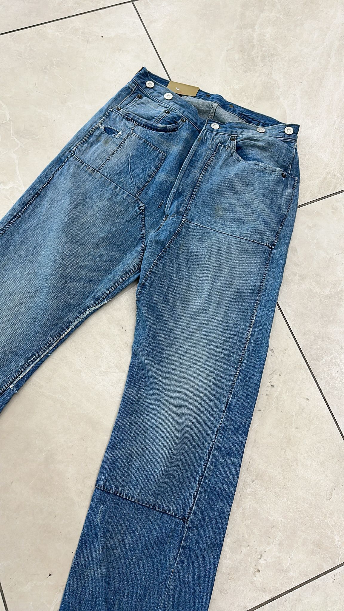 Levi's Vintage Clothing LVC Levi's Vintage Clothing 1890 501XX BigE Selvedge Jeans Size US 28 / EU 44 - 5 Thumbnail