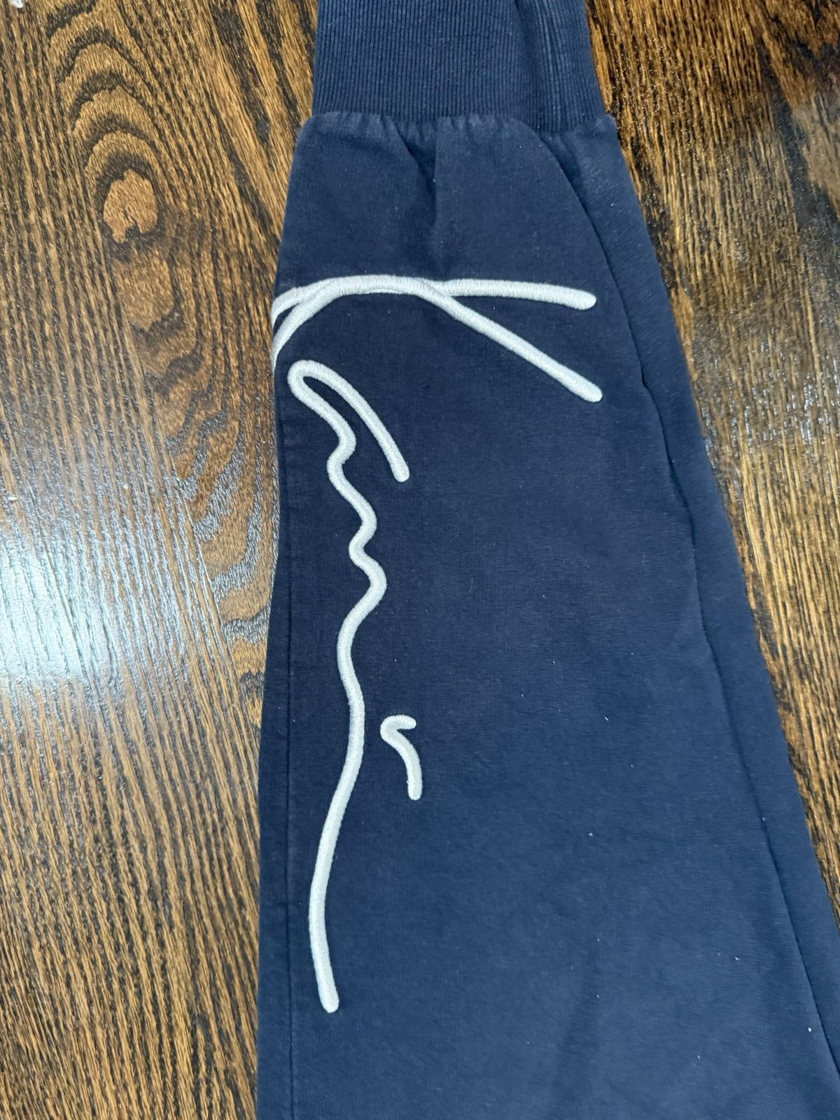 Karl Kani Karl Kani blue sweatpants joggers Size US 32 / EU 48 - 2 Thumbnail
