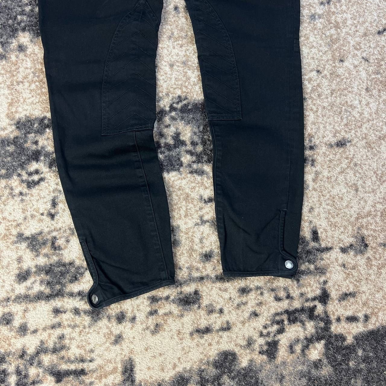 Polo Ralph Lauren Polo Ralph Lauren Luxury Vintage Y2K Black Denim Jeans Size 27" / US 4 / IT 40 - 4 Thumbnail