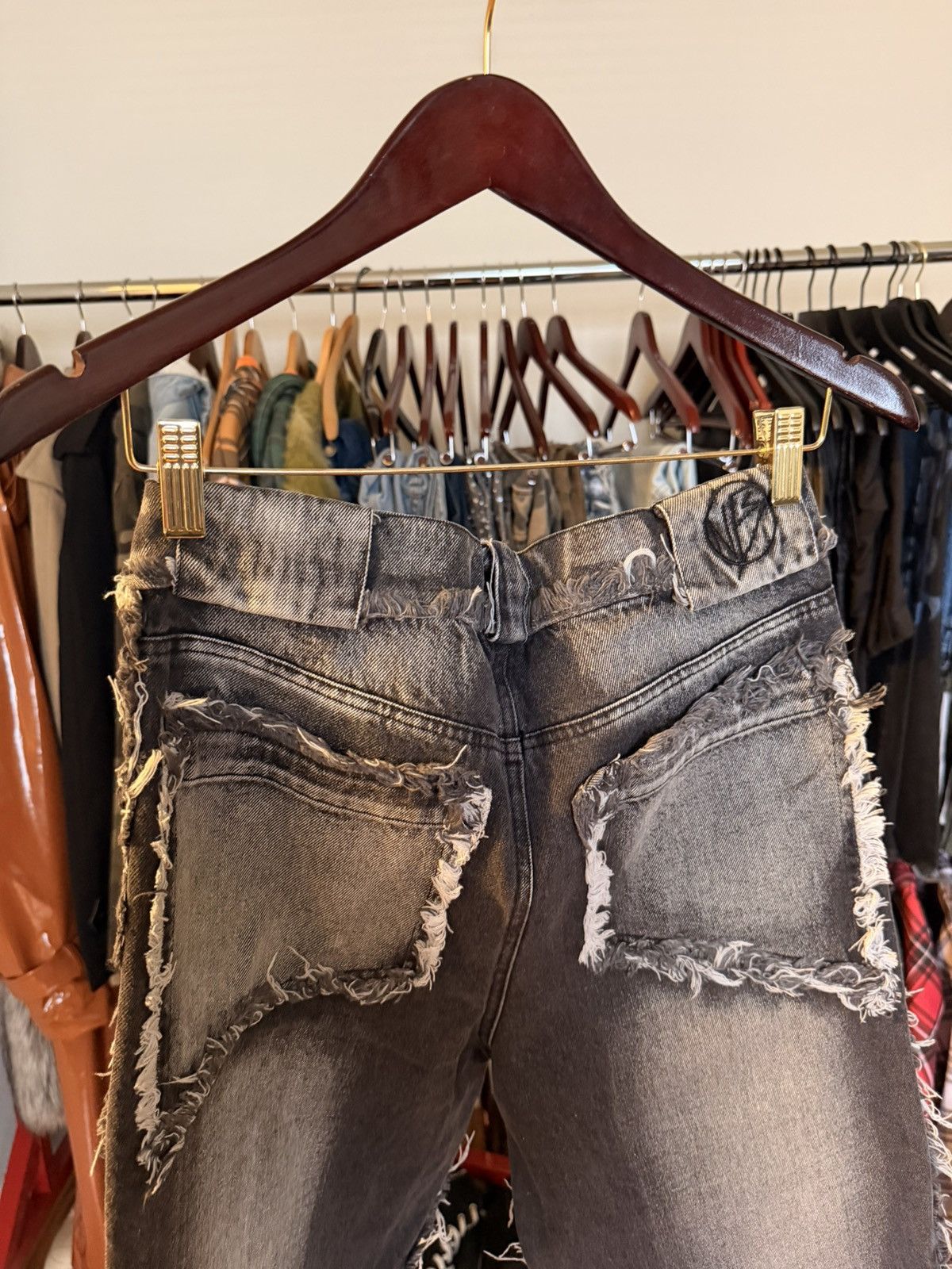 No Faith Studios No Faith Studios Flare Denim Size US 30 / EU 46 - 5 Thumbnail