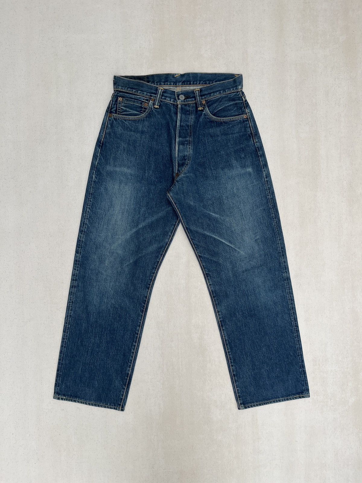 Evisu Evisu No.2 Hand Painted Daicock Selvedge Jeans Size US 30 / EU 46 - 7 Thumbnail