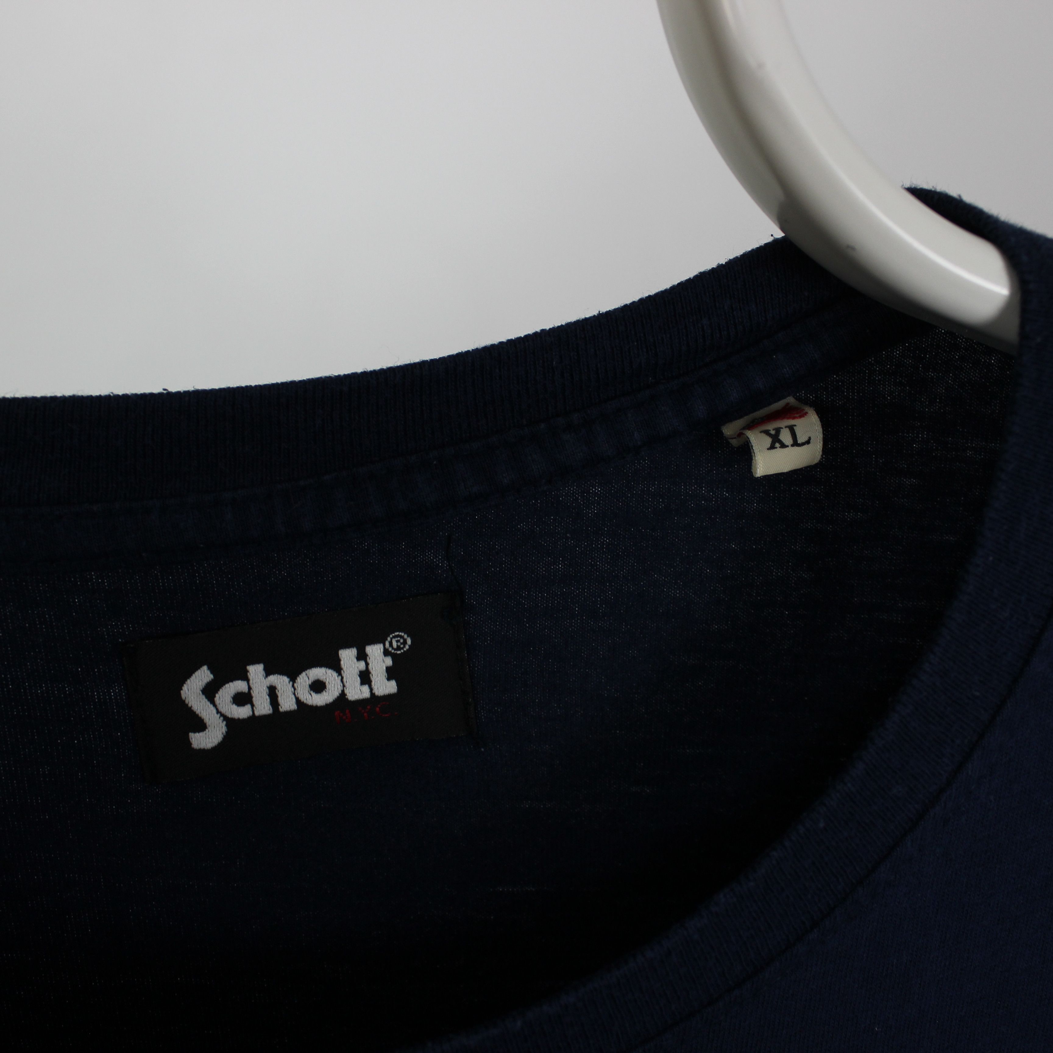 Schott Schott t shirt tee men cotton New York NY L XL Japanese Size US XL / EU 56 / 4 - 2 Thumbnail