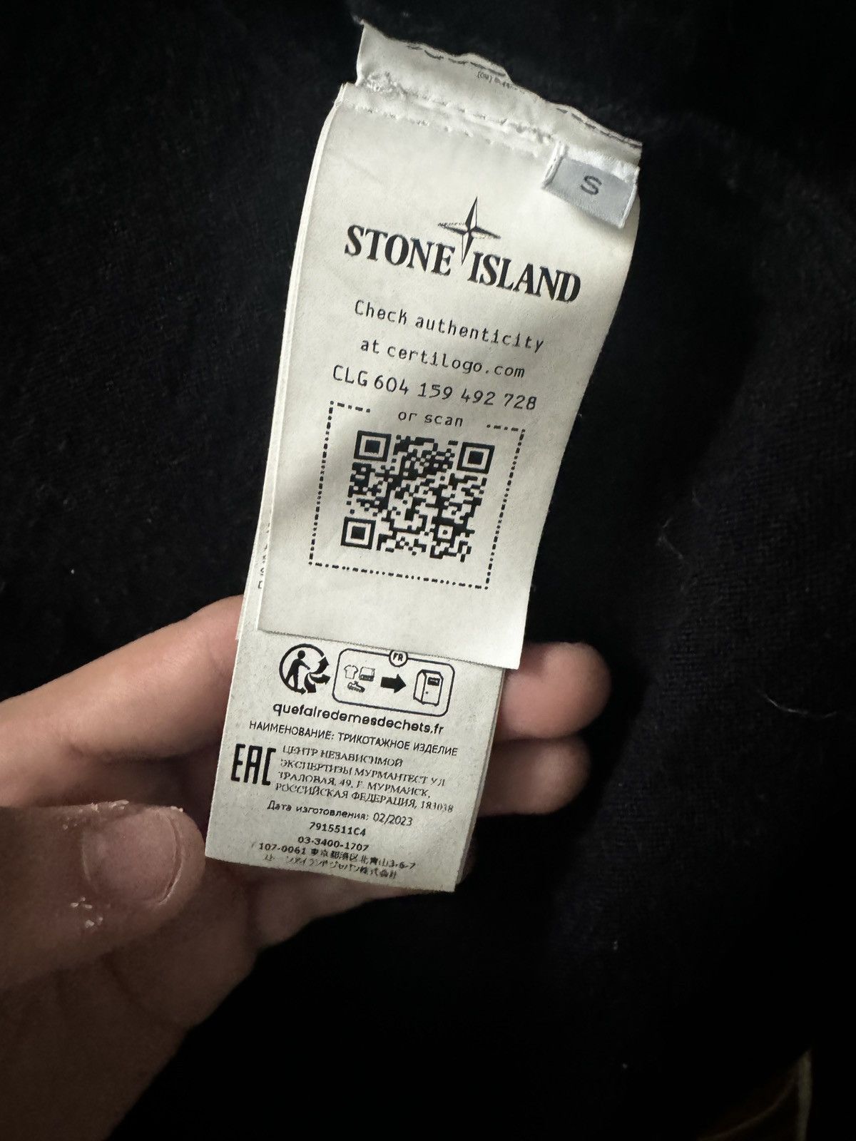 Stone Island Stone Island Blue Cardigan Size US S / EU 44-46 / 1 - 3 Thumbnail