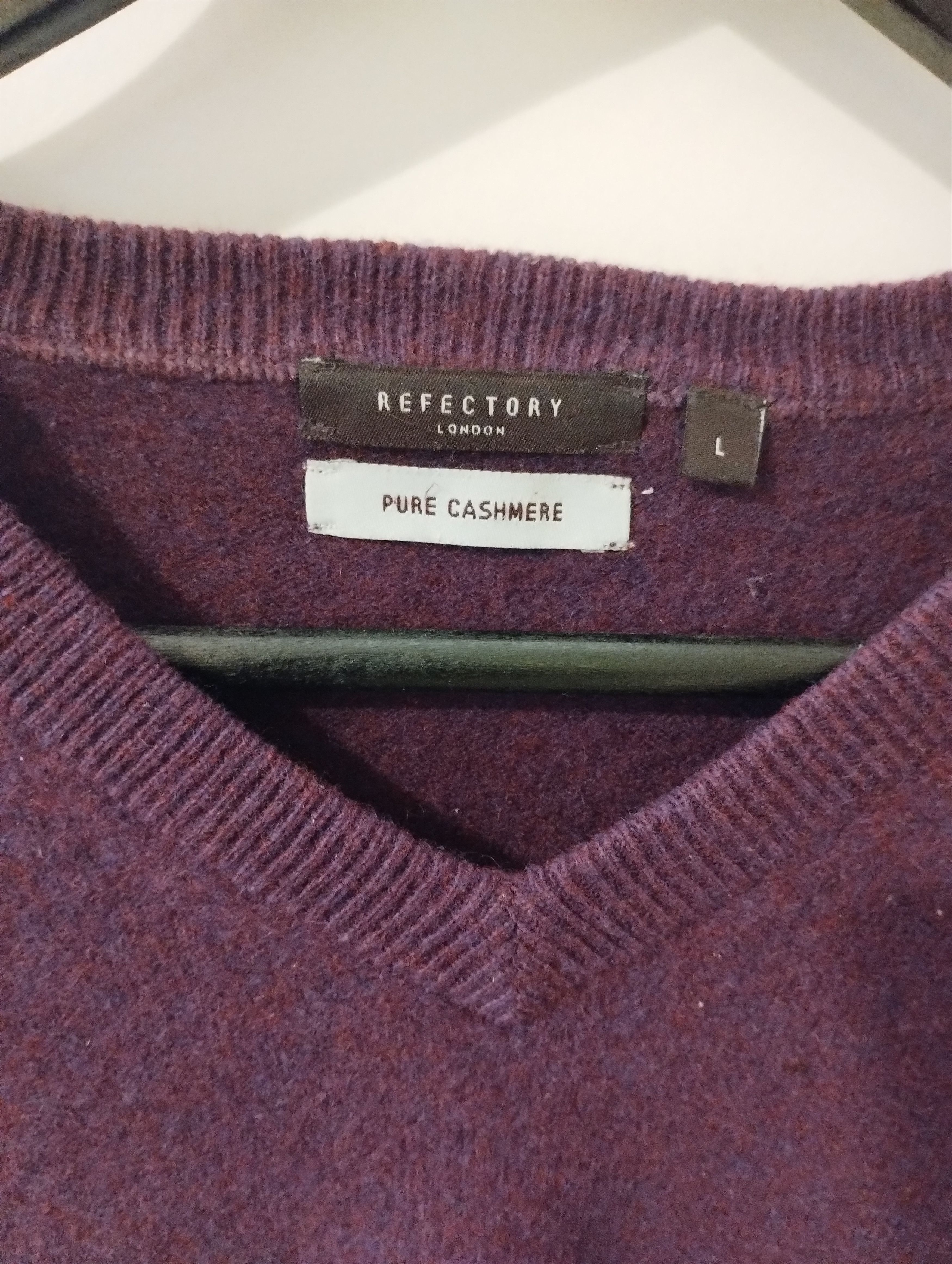 Other REFECTORY SWETR PURE CASHMERE Size L / US 10 / IT 46 - 2 Thumbnail