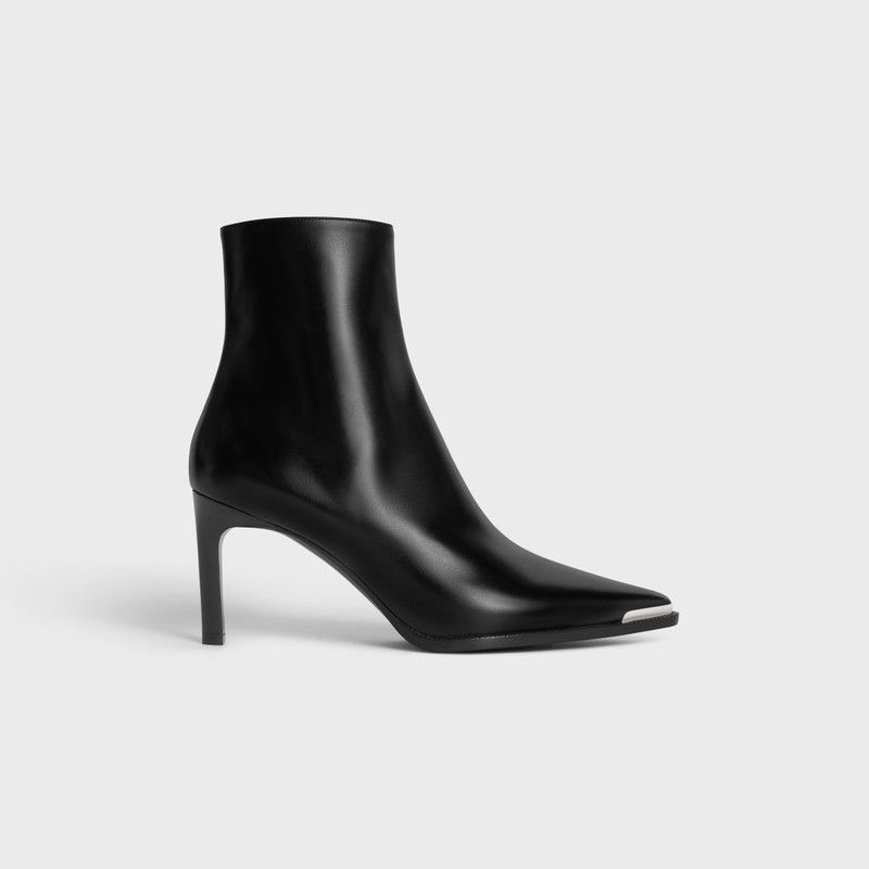 Celine o1bcso1str1225 351343314C Verneuil Ankle Boots in Black Size US 6 / IT 36 - 1 Thumbnail
