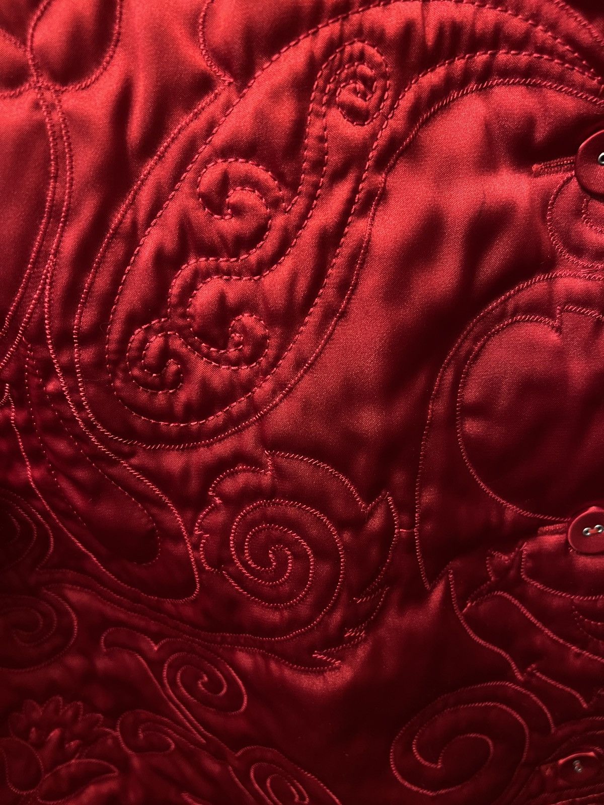 Other × Vintage Lightweight Quilted Asian-Inspired Jacket Size L / US 10 / IT 46 - 5 Thumbnail