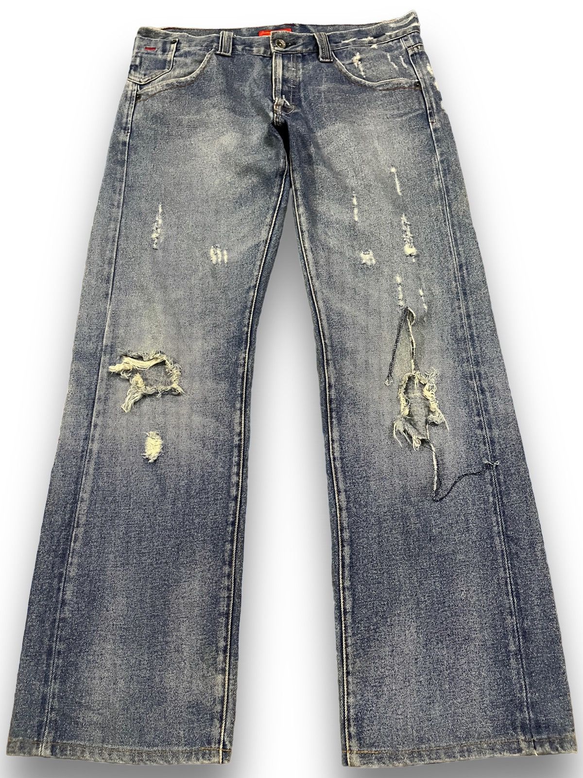 Hysteric Glamour Vintage IGNIO Baggy Denim Size US 35 - 1 Thumbnail
