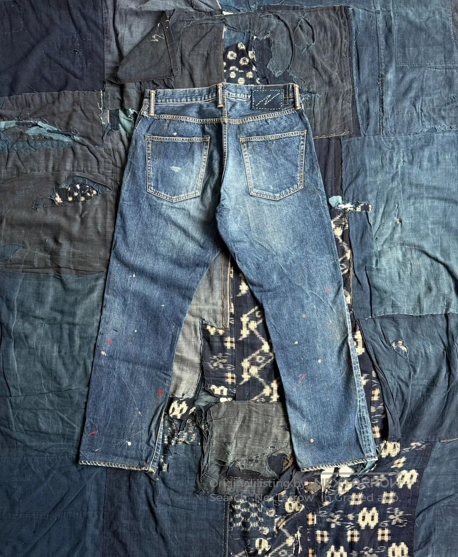 Visvim visvim social sculpture dry wash denim pants. Size US 32 / EU 48 - 2 Thumbnail