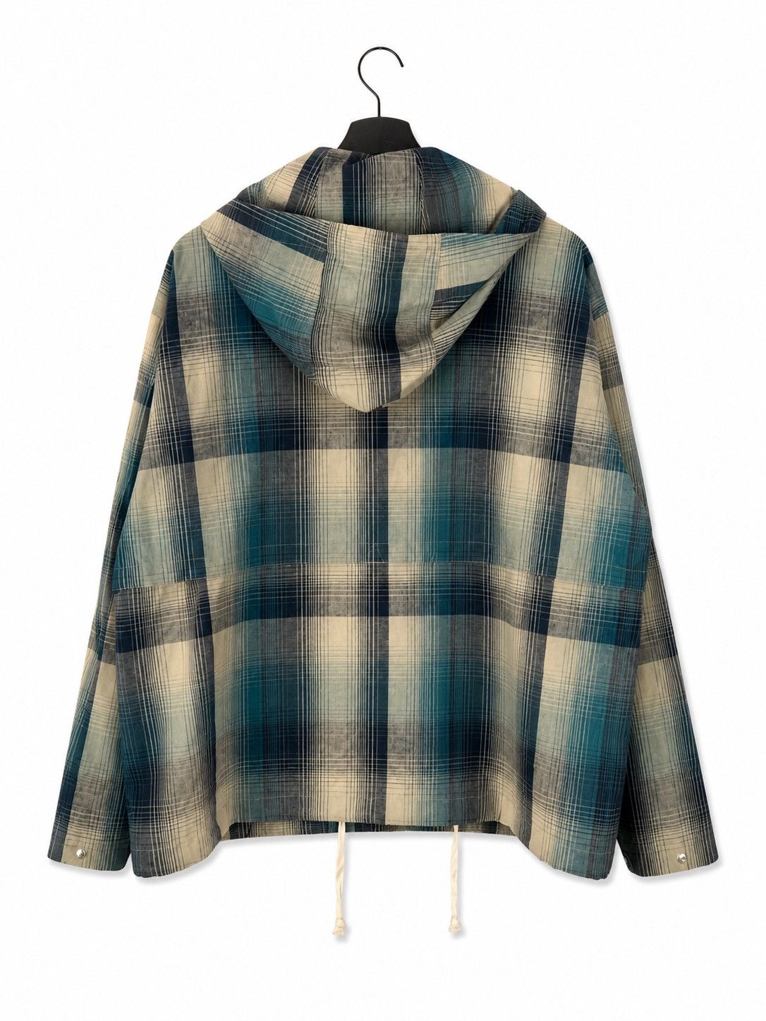 NANO universe Vintage NANO universe LB.03 Plaid Hooded Jacket Japanese Size US M / EU 48-50 / 2 - 2 Thumbnail