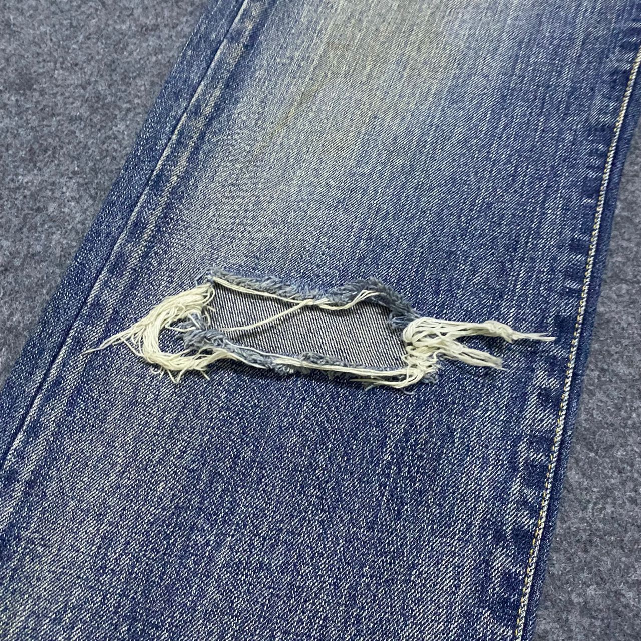 Takeo Kikuchi 💥Best Offer💥Vintage Takeo Kikuchi Distressed Denim Size US 34 / EU 50 - 8 Thumbnail