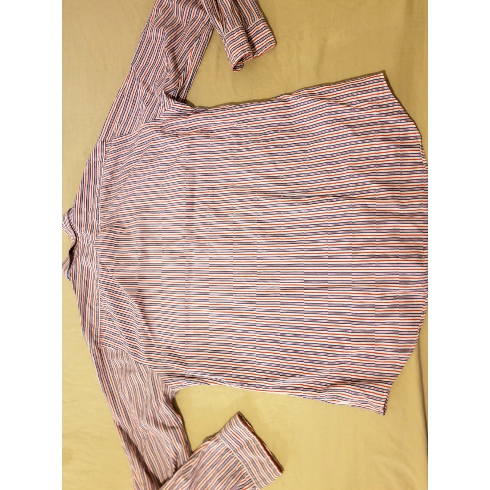 Polo Ralph Lauren Polo Ralph Lauren Dress Shirt XL Slim Red Cotton Button Mens Shirt Size 46R - 5 Thumbnail