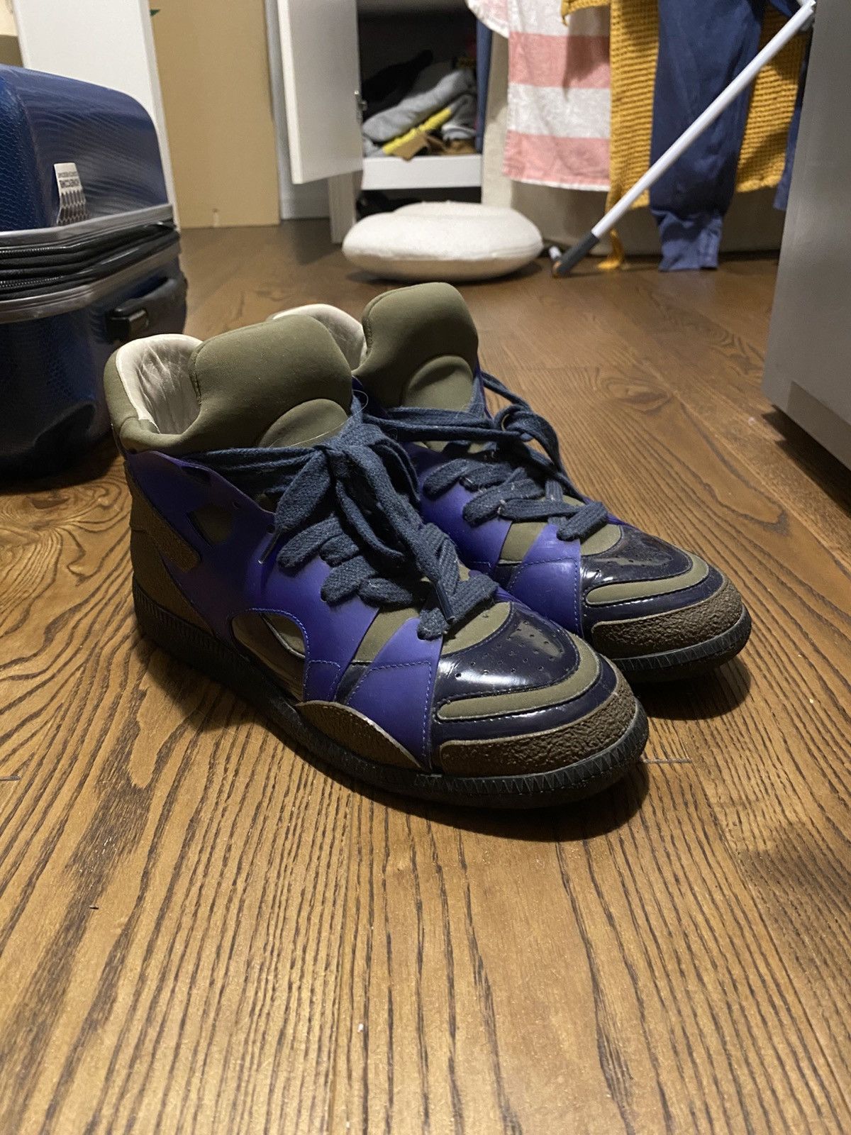 Maison Margiela Maison Margiela Scuba high top sneakers 39 Size US 8 / IT 38 - 1 Thumbnail