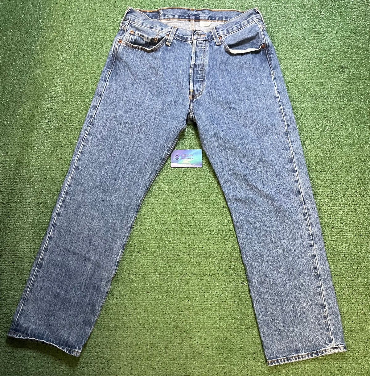 Levi's Vintage Levi 501 blue jeans Size US 33 - 1 Thumbnail