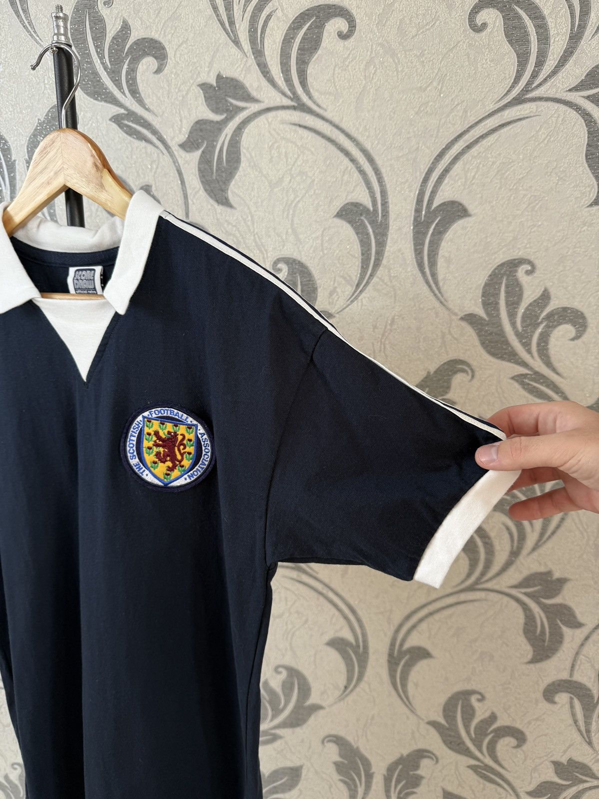 Other SCORE DRAW SCOTLAND HOME FOOTBALL SHIRT RETRO JERSEY 90s Size US M / EU 48-50 / 2 - 9 Thumbnail