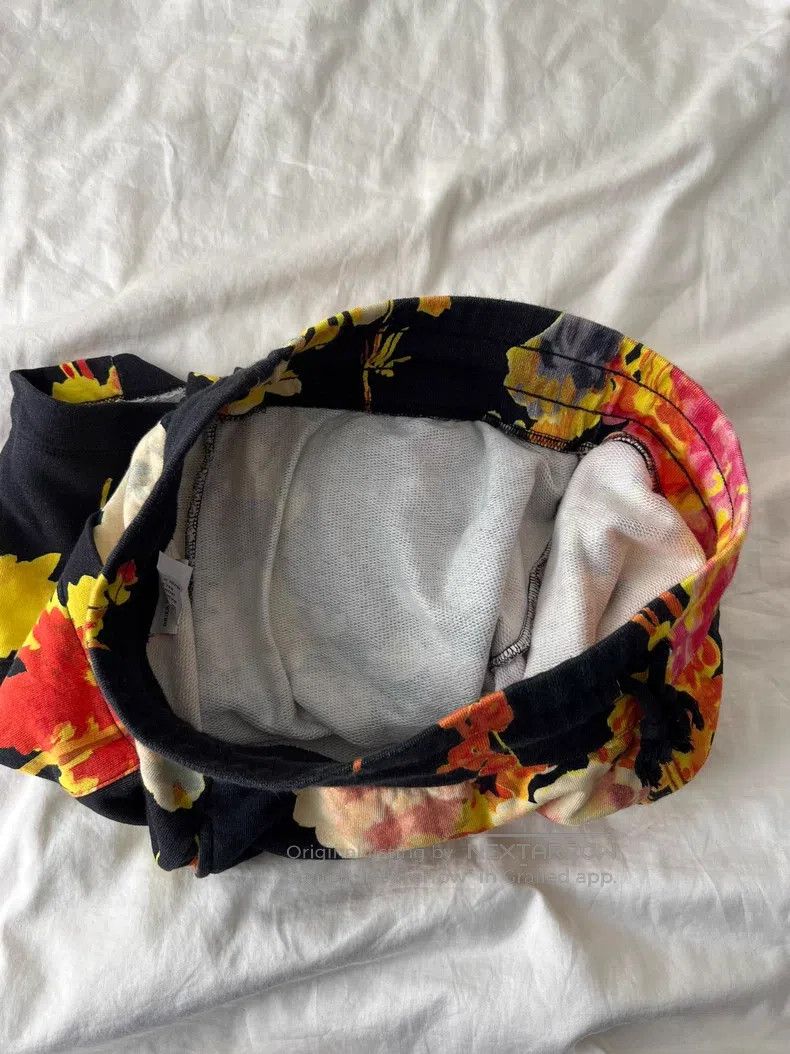 Dries Van Noten Dries Van Noten Black Floral Shorts Size 25" / US 0 / IT 36 - 4 Thumbnail