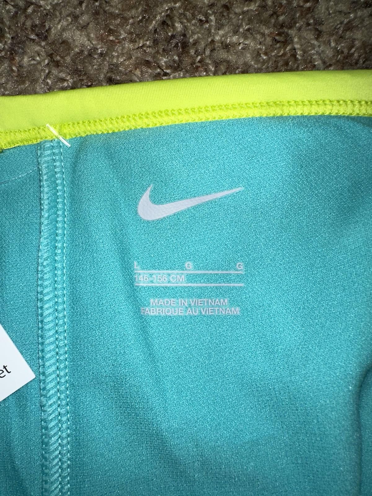 Nike Nike Essential Big Kids' (Girls') T-Crossback Tankini Set Size ONE SIZE - 12 Thumbnail