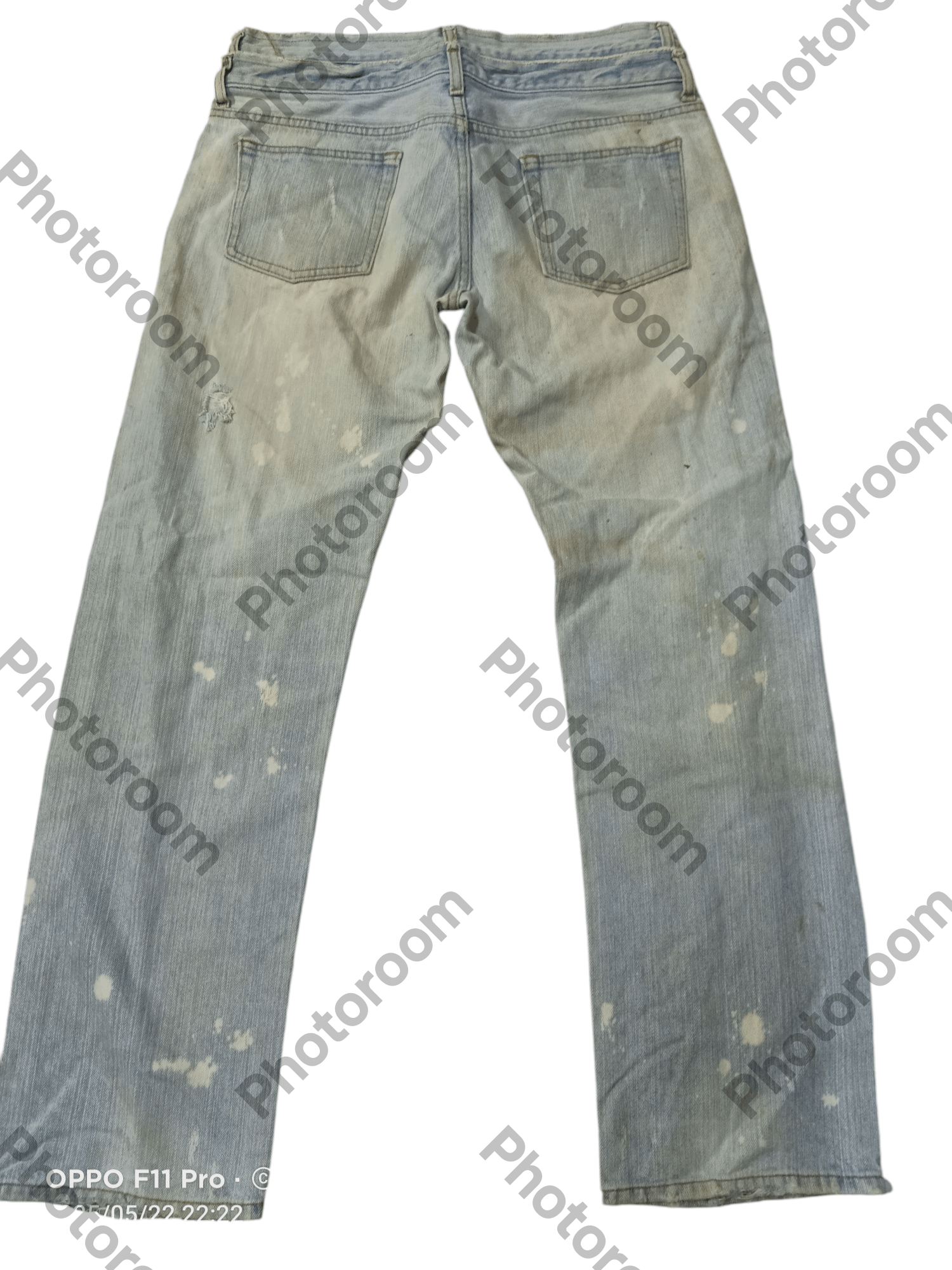 If Six Was Nine × Le Grande Bleu (L.G.B.) Unbrand Double Waist Denim Distressdenim Size US 32 / EU 48 - 2 Thumbnail