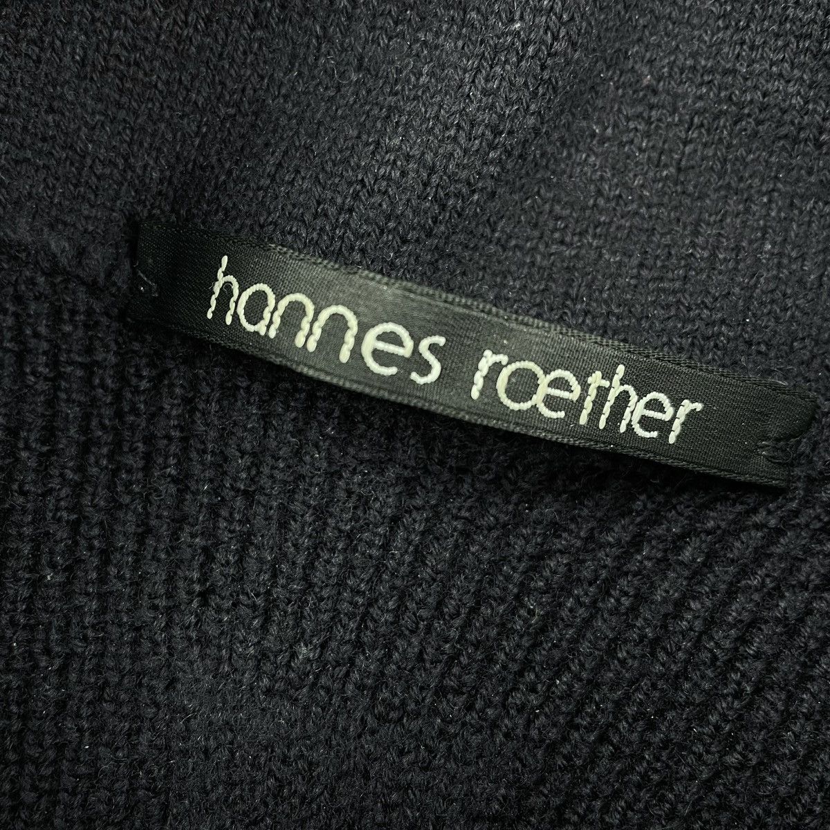 Designer × hannes roether Hannes Roether Avant Garde Wool Sweater Jumper Size US L / EU 52-54 / 3 - 8 Thumbnail