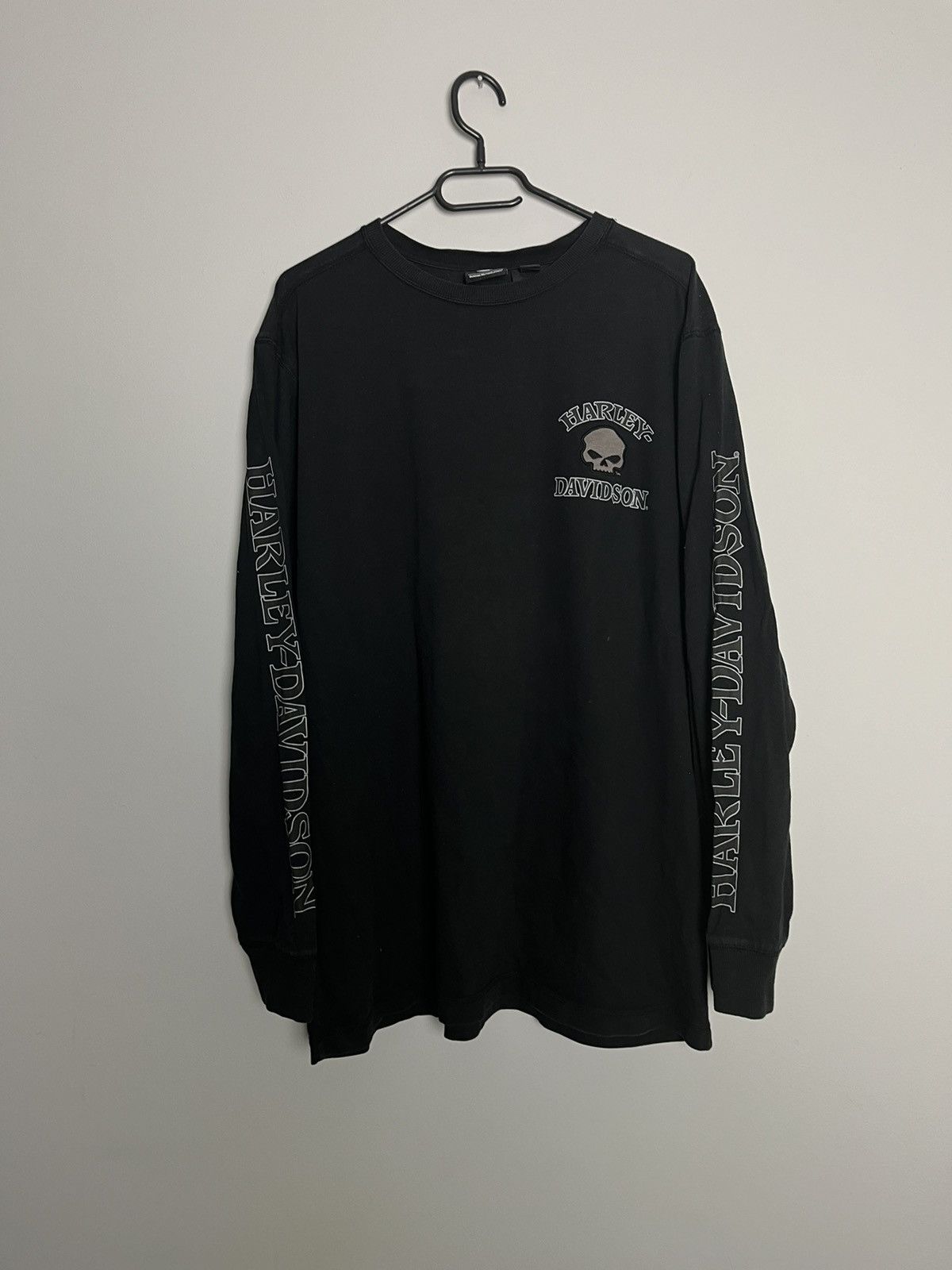 Harley Davidson × Vintage Harley Davidson longsleeve vintage Size US XL / EU 56 / 4 - 1 Thumbnail