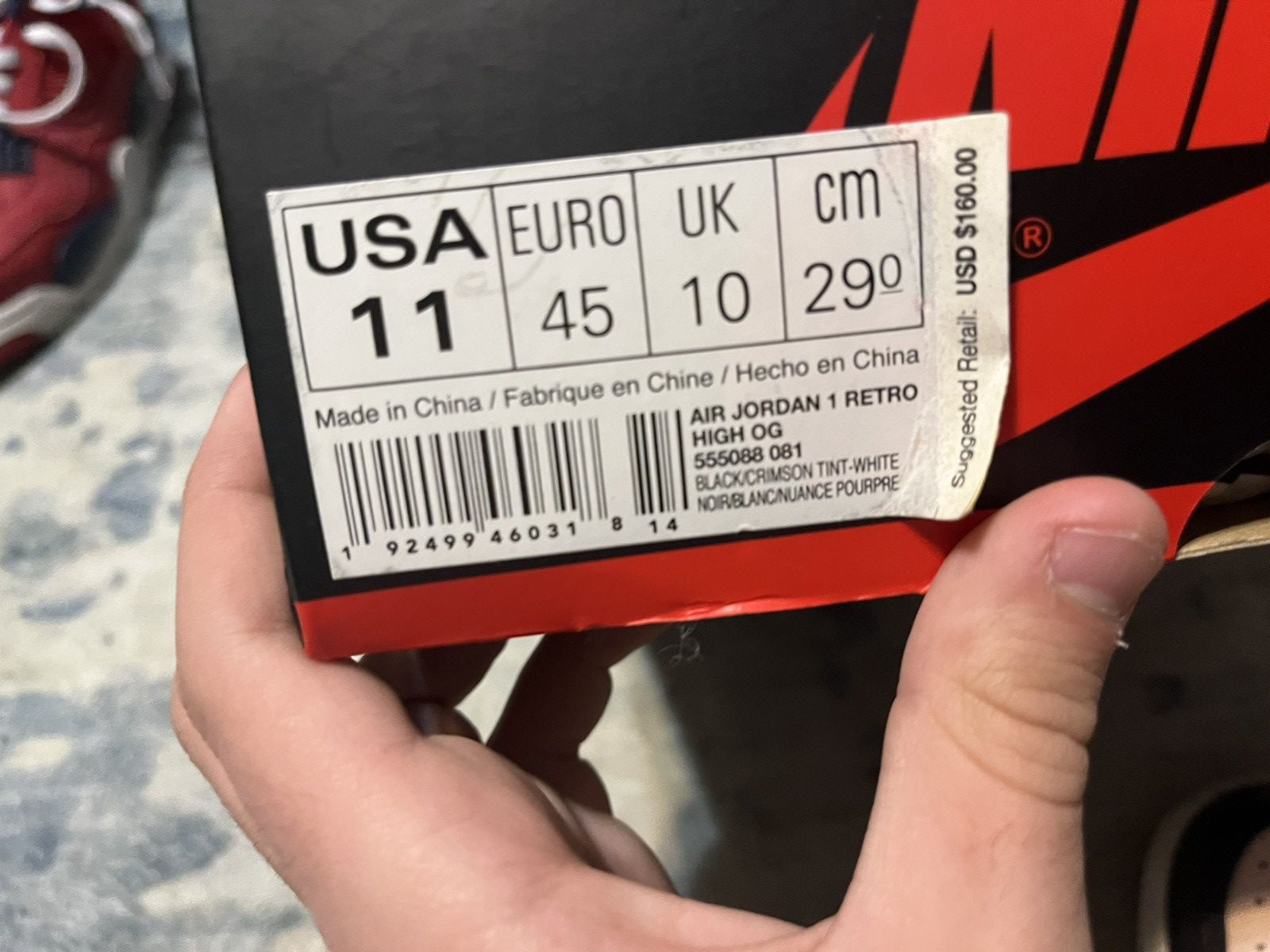Jordan Brand Jordan 1 Crimson tint Size US 11 / EU 44 - 5 Thumbnail