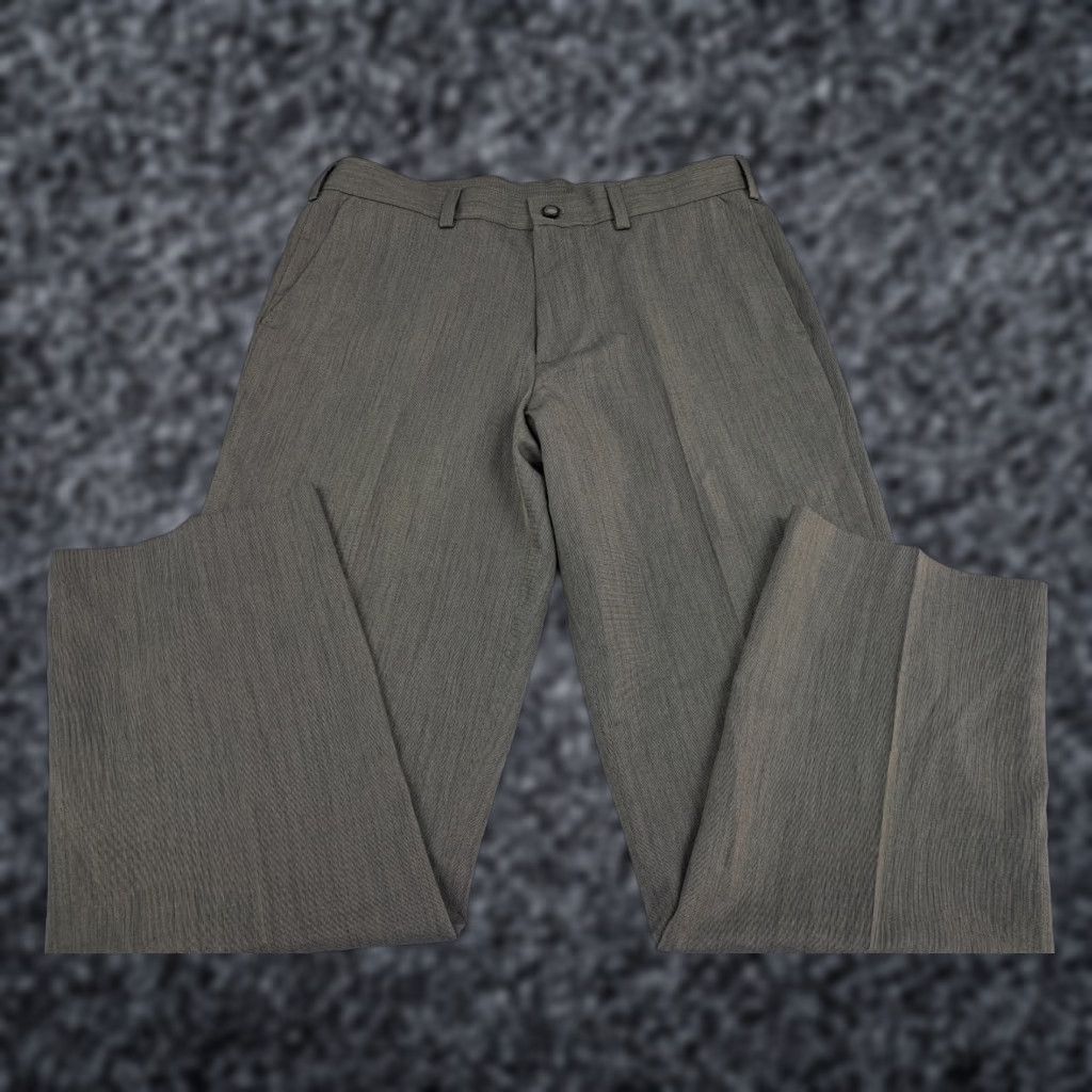 Izod NWT IZOD Dress Pants British Khaki Sportflex Waist Metric Fit 34x30 #5059 Size US 34 / EU 50 - 1 Thumbnail