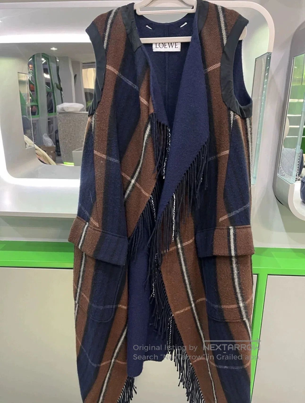 Loewe Loewe Two-Piece Wool Blend Trench Coat. Size US S / EU 44-46 / 1 - 4 Thumbnail