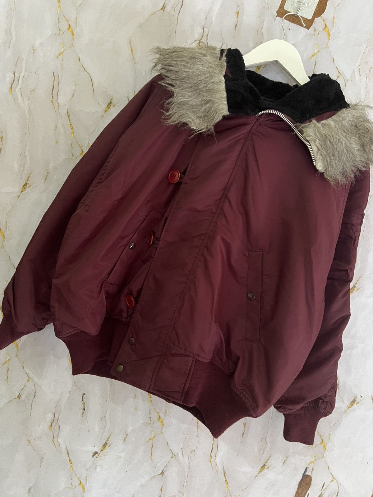 Alpha Industries Alpha Industries N-2B USAF Flight Jacket Snorkel Hood Bomber Size US M / EU 48-50 / 2 - 7 Thumbnail