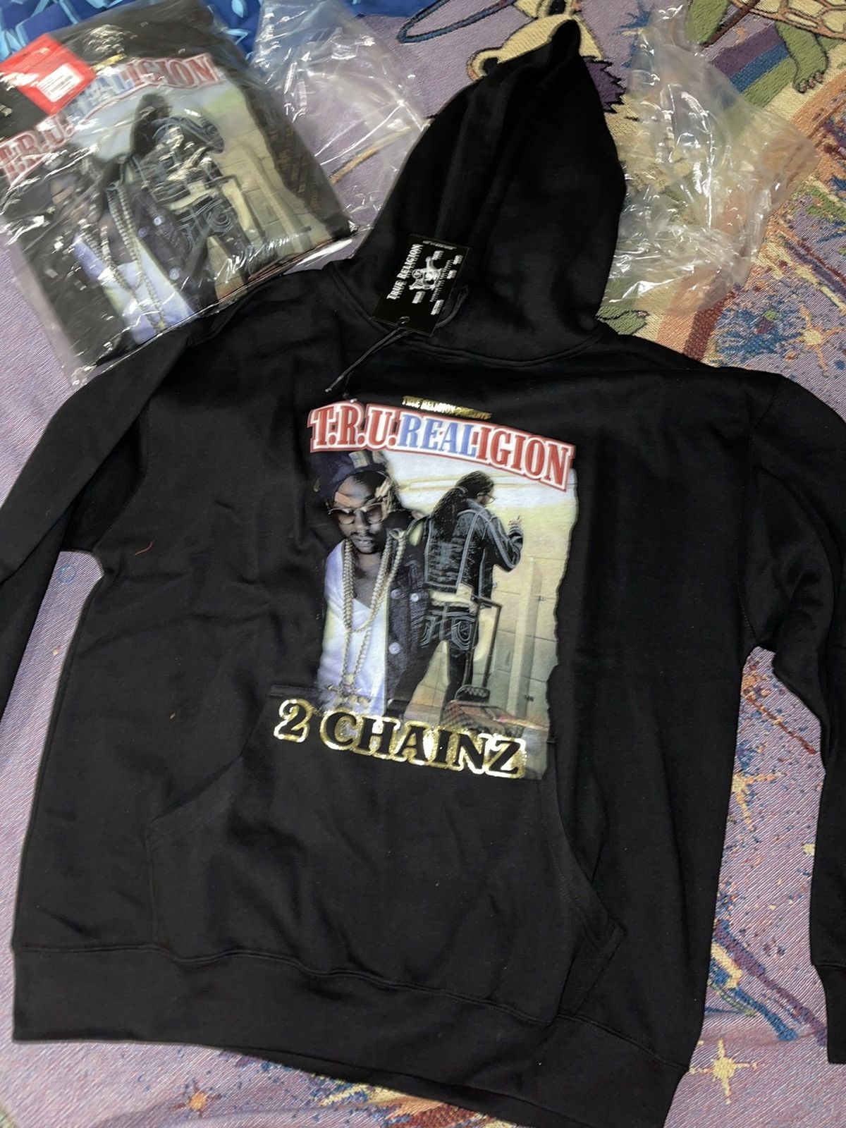 True Religion True Religion x 2CHAINZ collab hoodie size XL Size US XL / EU 56 / 4 - 6 Thumbnail