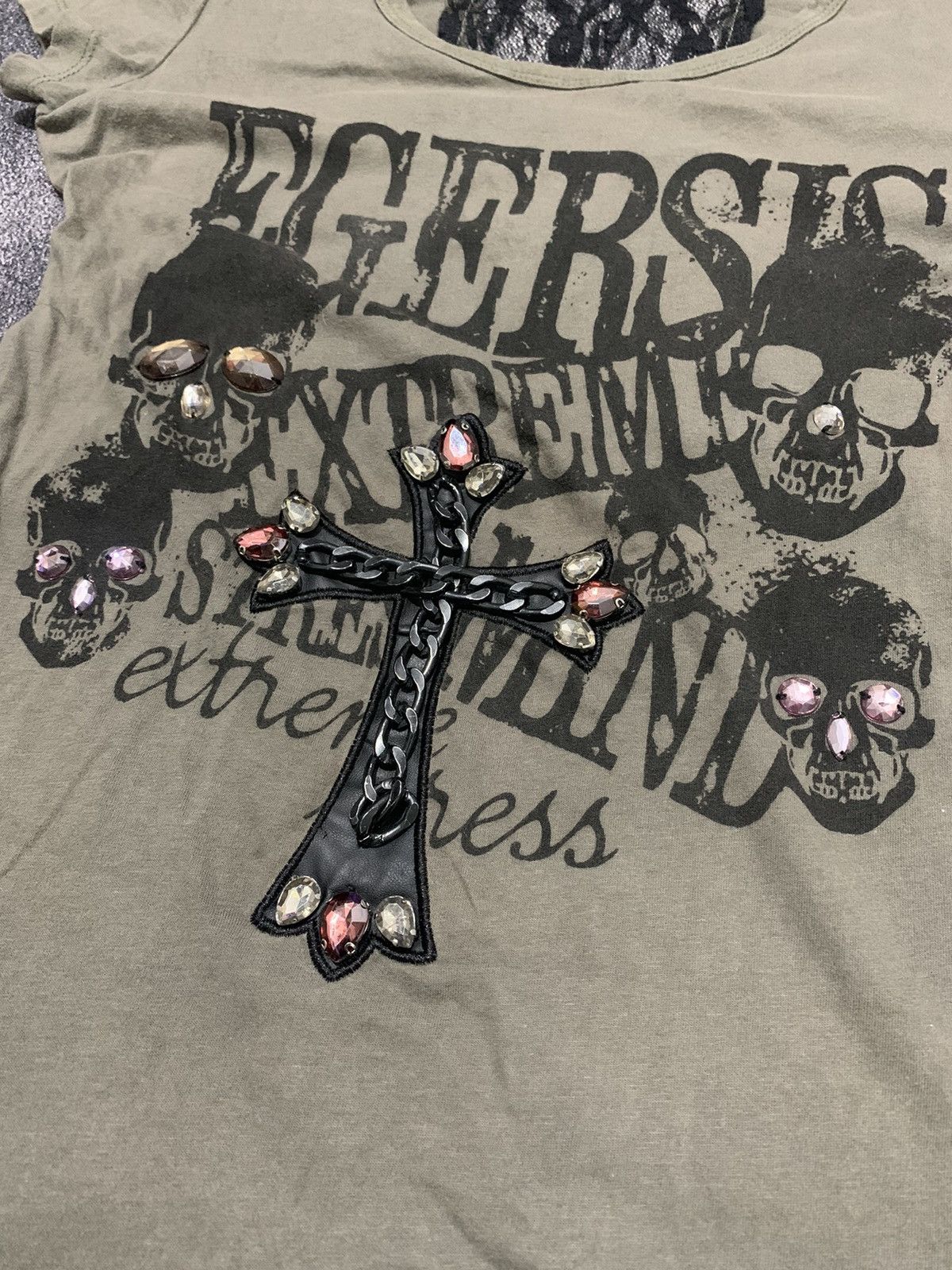Japanese Brand Japanese ghotic crosess poem tees ifsixwasnine Size S / US 4 / IT 40 - 2 Thumbnail