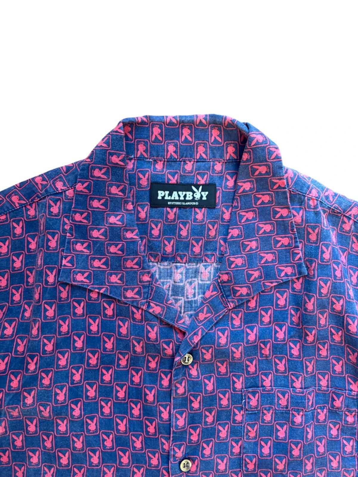 Hysteric Glamour Hysteric Glamour x Playboy Repeat Pattern Shirt M Size US M / EU 48-50 / 2 - 2 Thumbnail