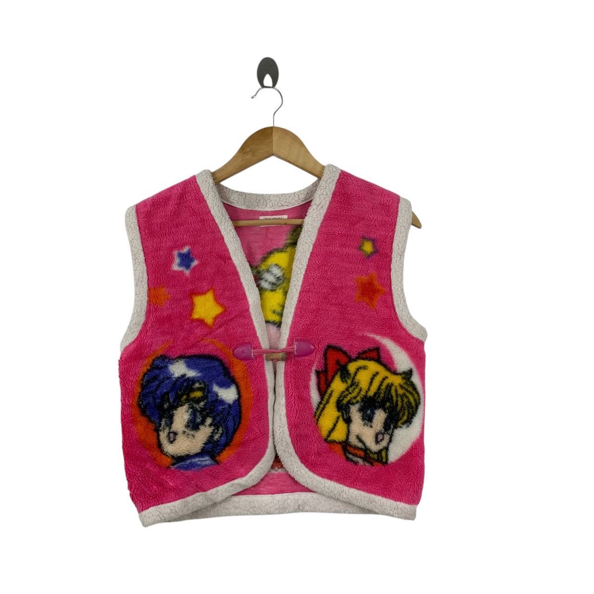 Anime Vintage ANIME SAILOR MOON Pretty Guardian Fleece Vest Jacket Size US S / EU 44-46 / 1 - 4 Thumbnail