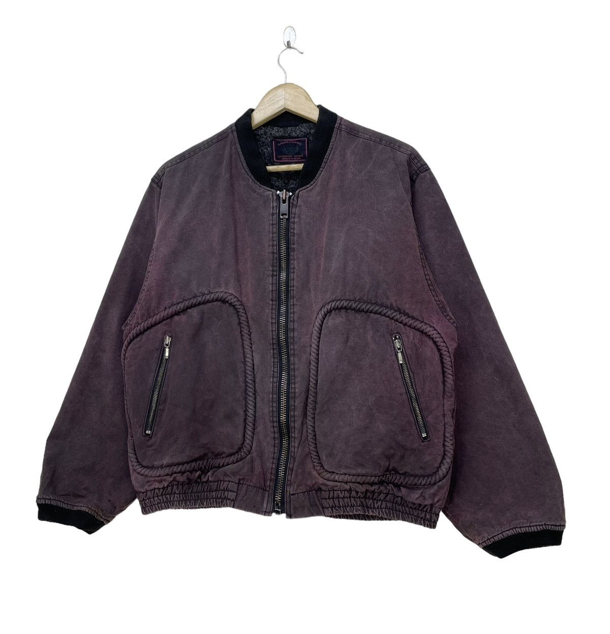 Issey Miyake 💥Vtg Big Born Bomber Warm Jacket Inspired 80s Issey Miyake Size US M / EU 48-50 / 2 - 1 Thumbnail