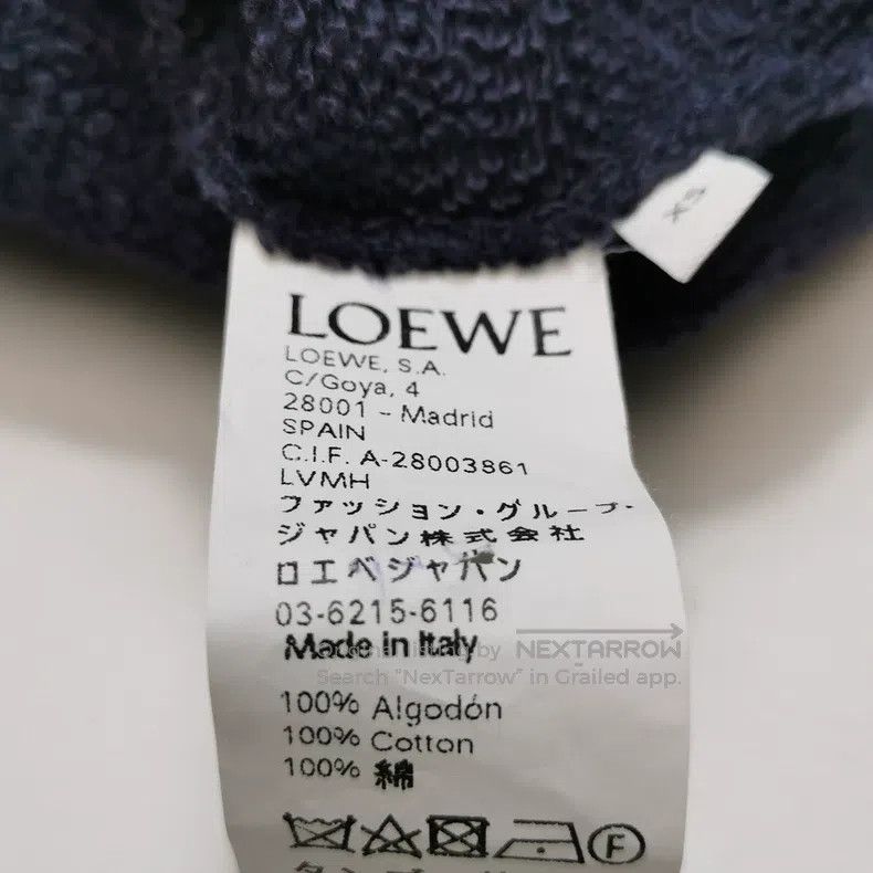 Loewe Loewe Long-sleeve hooded sweatshirt, women's blue Dumbo Size XS / US 0-2 / IT 36-38 - 4 Thumbnail