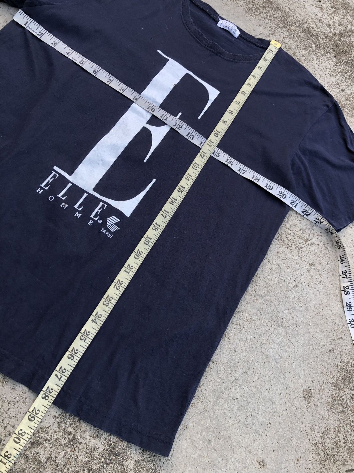 Other ELLE HOMME PARIS BIG LOGO TEE Size US L / EU 52-54 / 3 - 5 Thumbnail