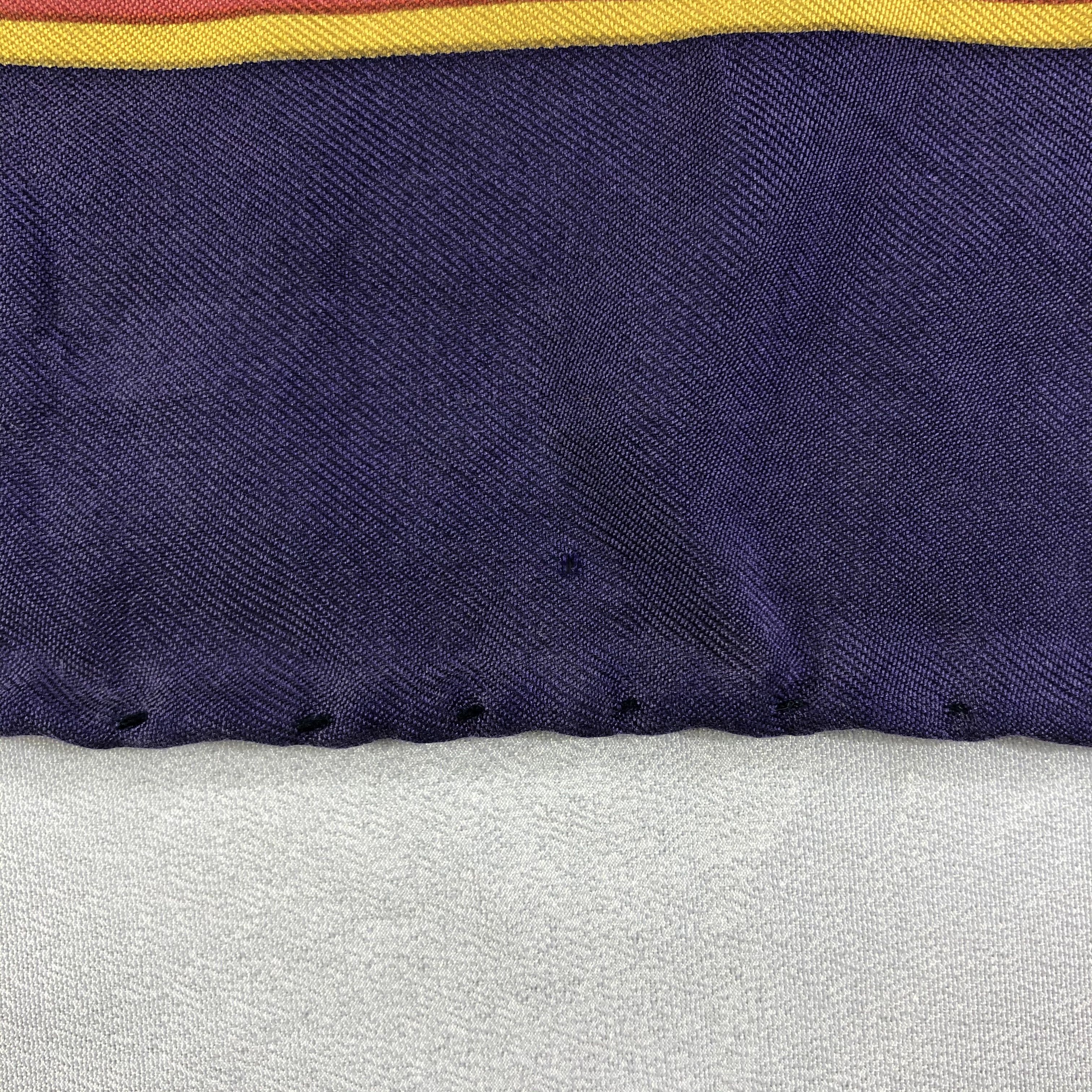 Vintage Vintage Richel Paris Silk Scarf Size ONE SIZE - 5 Thumbnail