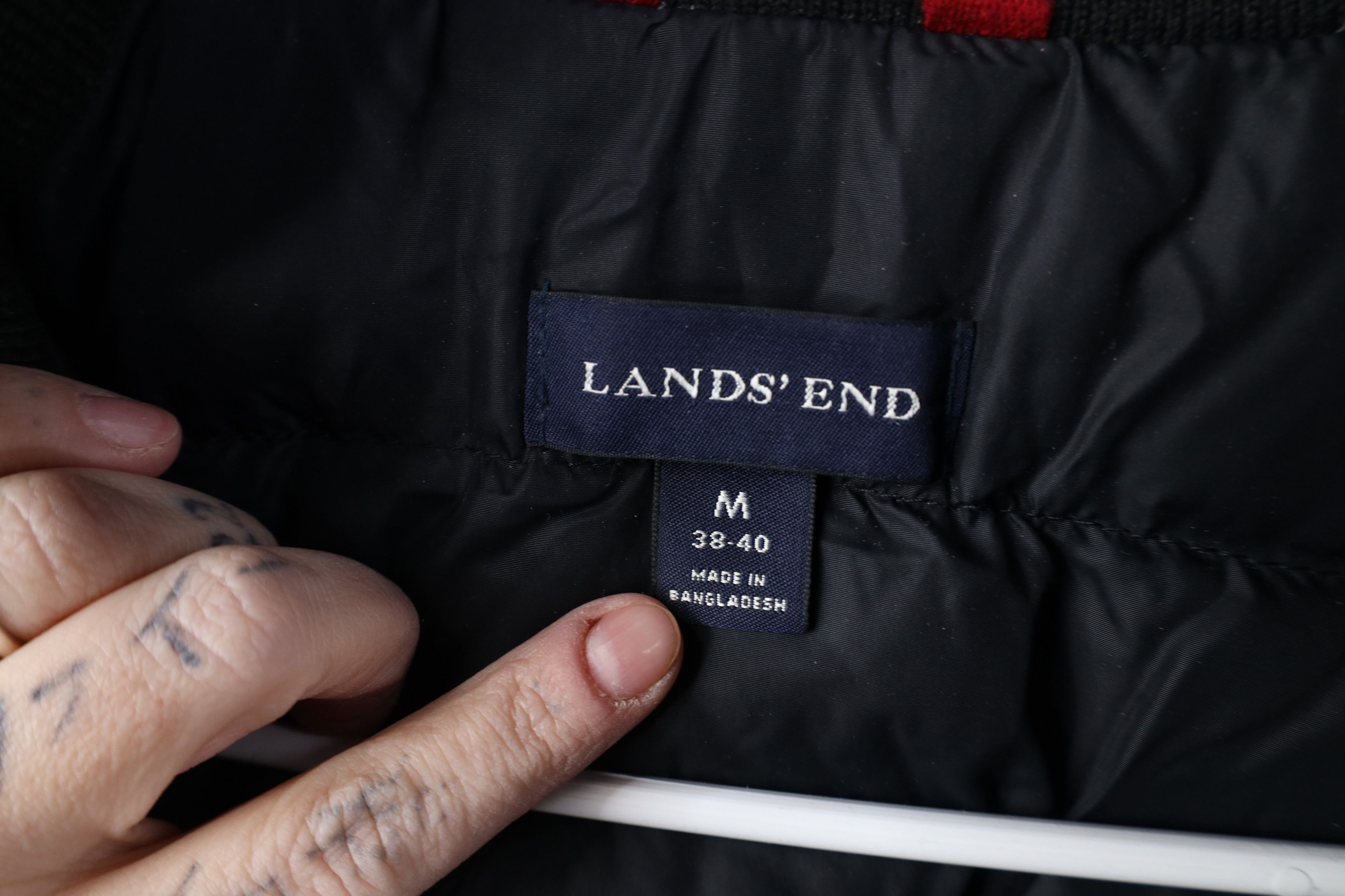 Lands' End Vintage Lands End Mens Insulated Utility Chore Jacket Black Size US M / EU 48-50 / 2 - 9 Thumbnail