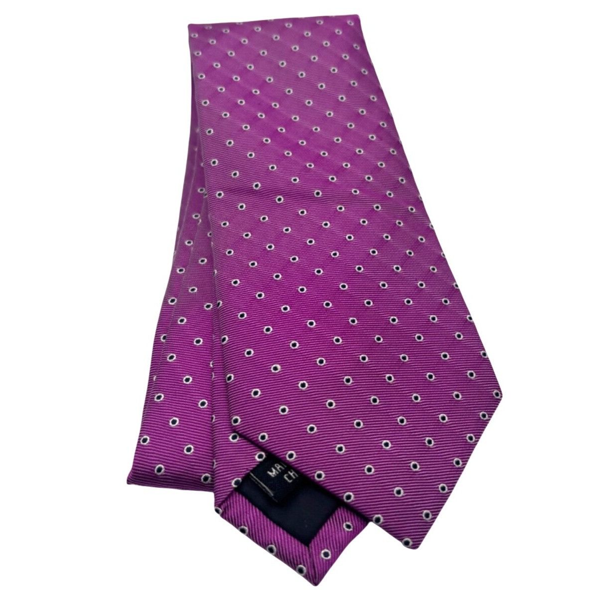 Perry Ellis Perry Ellis Portfolio Small Dot Men's Silk Necktie, Rose Vio Size ONE SIZE - 1 Thumbnail