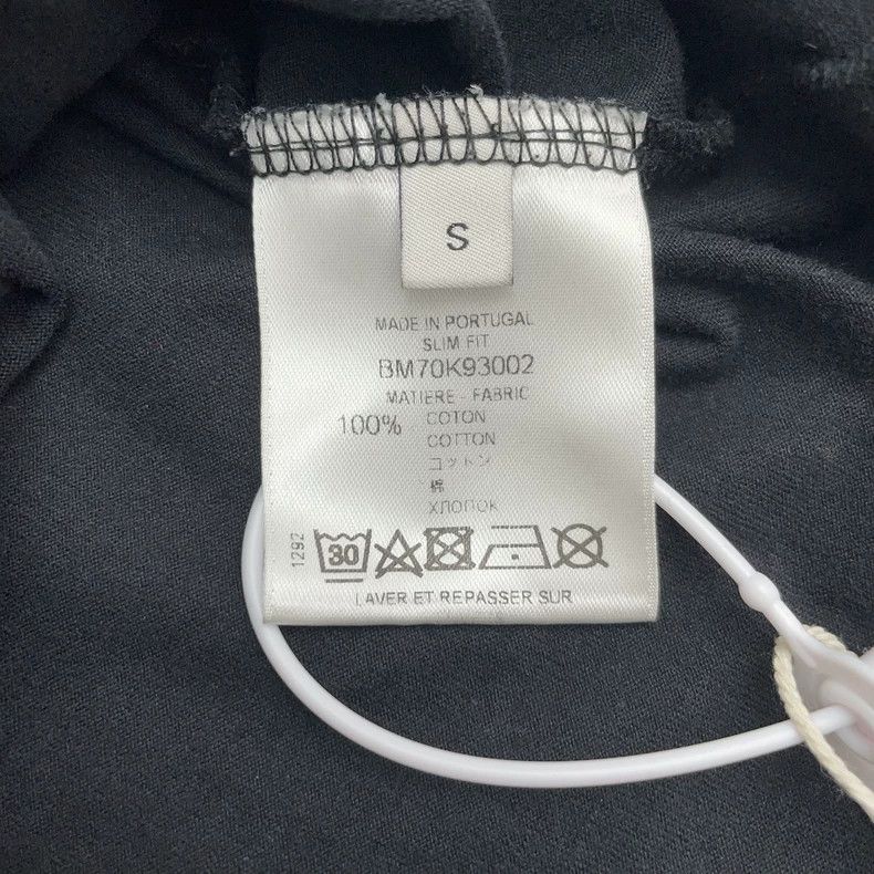 Givenchy Givenchy A0891 Black Chest Destruction Logo Short Sleeve Size US M / EU 48-50 / 2 - 5 Thumbnail
