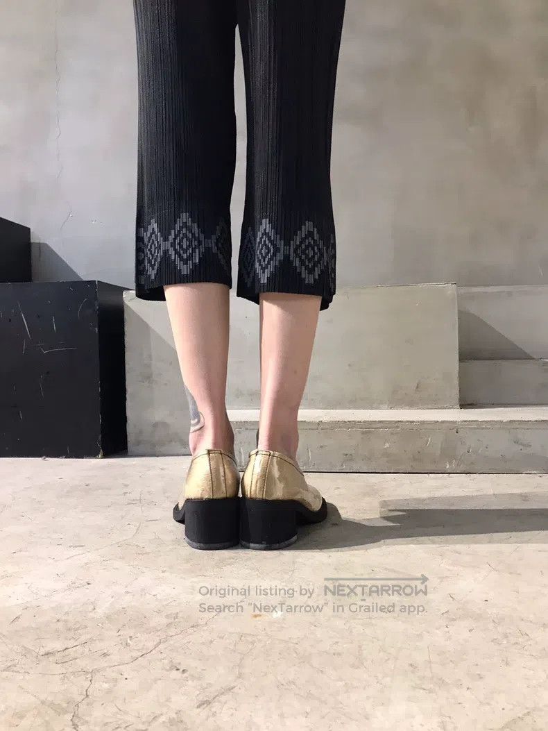 Issey Miyake Issey Miyake size:3 Vintage Totem Print Ruched Pants Size 22" - 6 Thumbnail