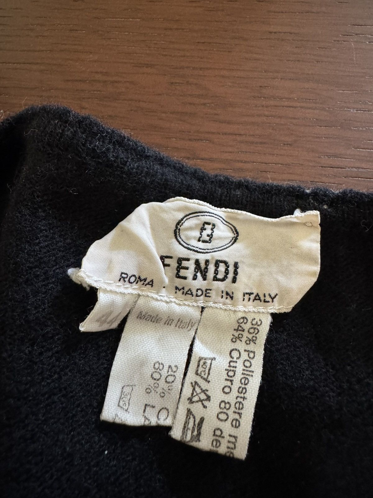 Fendi Vintage 70s/80s Fendi Sweater Size M / US 6-8 / IT 42-44 - 8 Thumbnail