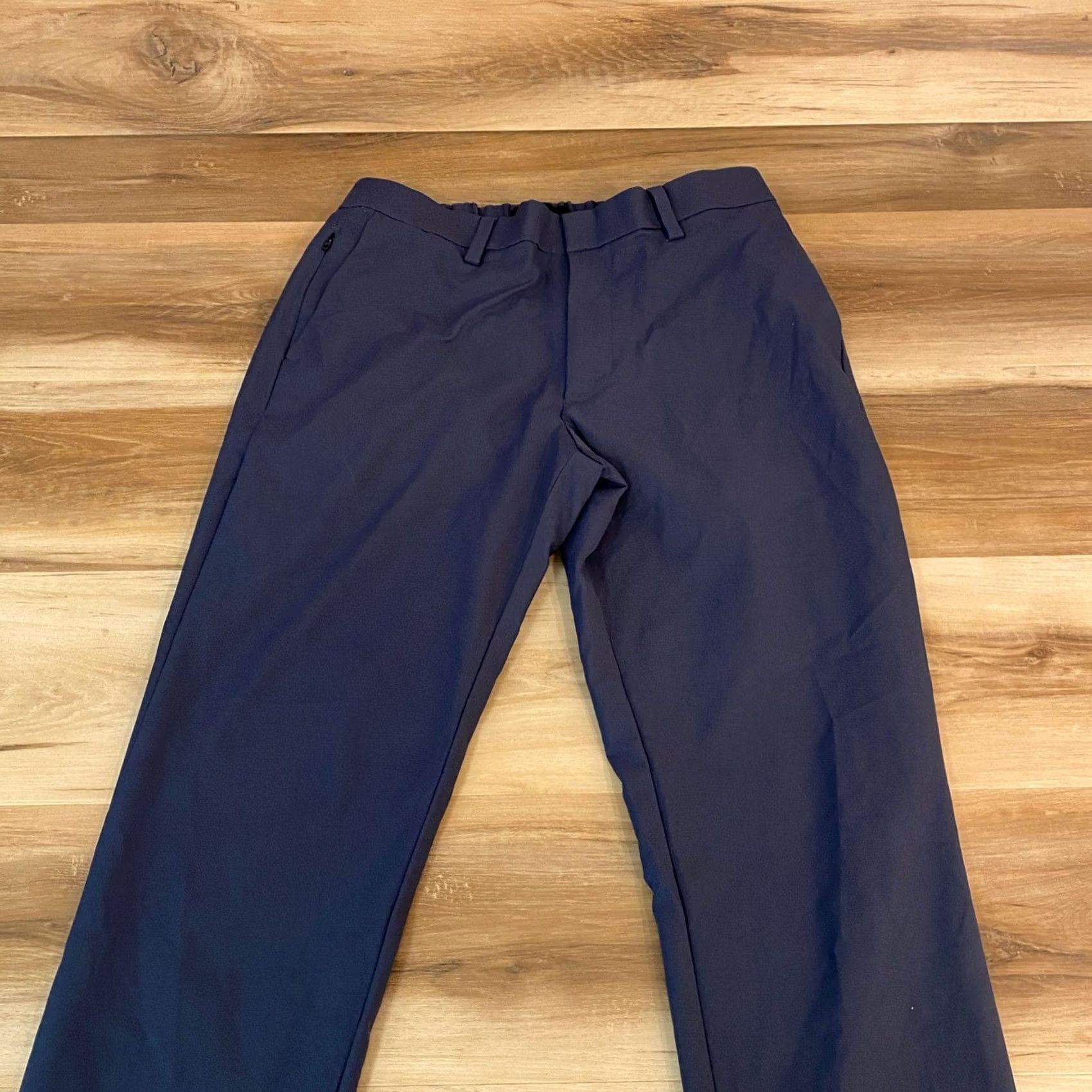 Banana Republic Banana Republic Pants Mens 32x32 Navy Performance Dress Pants Stretch Dress Pants Business casual Travel Workwear Mens Nylon Spandex Polyester White? Size US 32 / EU 48 - 2 Thumbnail