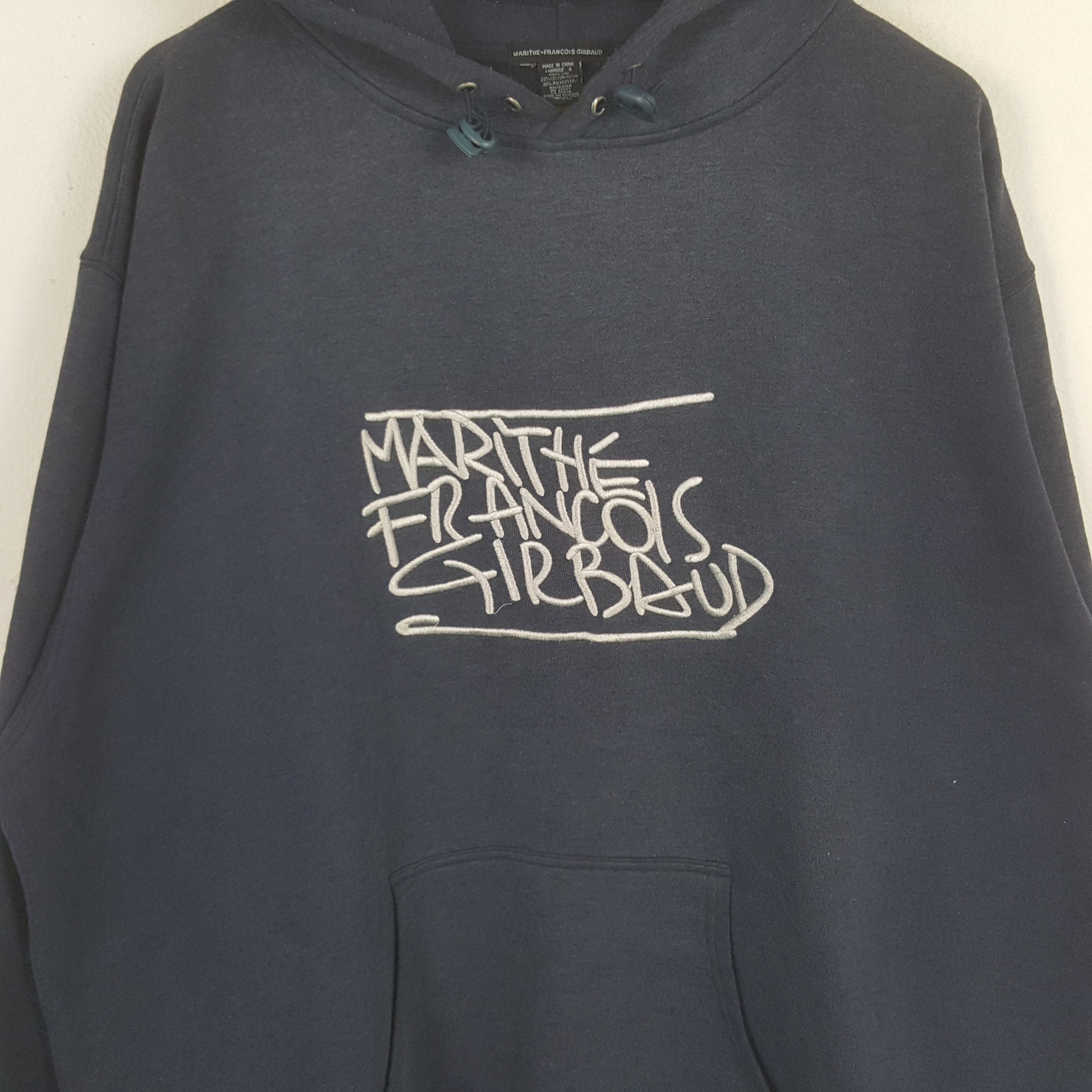 Marithe + Francois Girbaud Vintage Marithe+Francois Girbaud Designer Art Hoodies RR17 Size US XXL / EU 58 / 5 - 2 Thumbnail