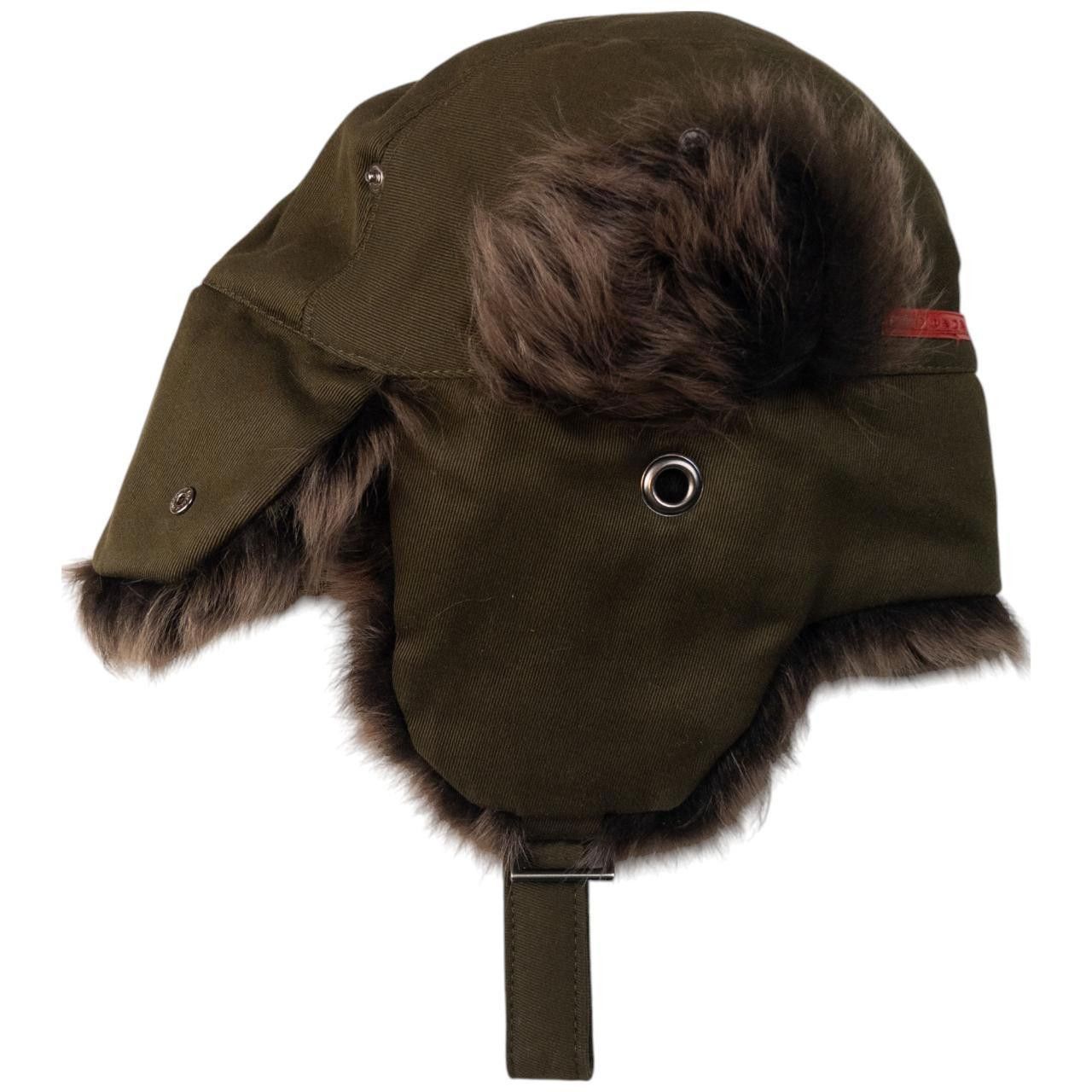 Prada Vintage Prada Sport Fur Trapper Hat Size L Size ONE SIZE - 4 Thumbnail