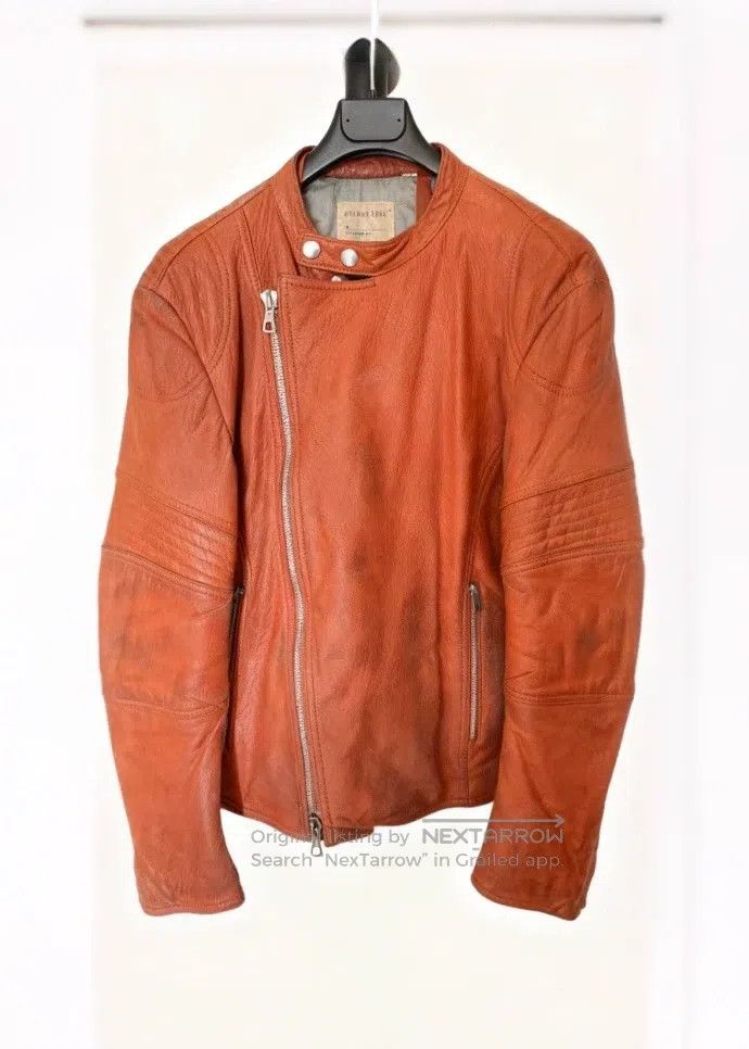 Helmut Lang Leather Astro Leather Motorcycle Jacket